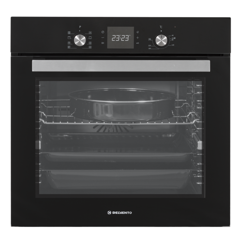 Изображение товара Электрический духовой шкаф Delvento V6ES68117 59.5x59.5x56.5 см цвет черный