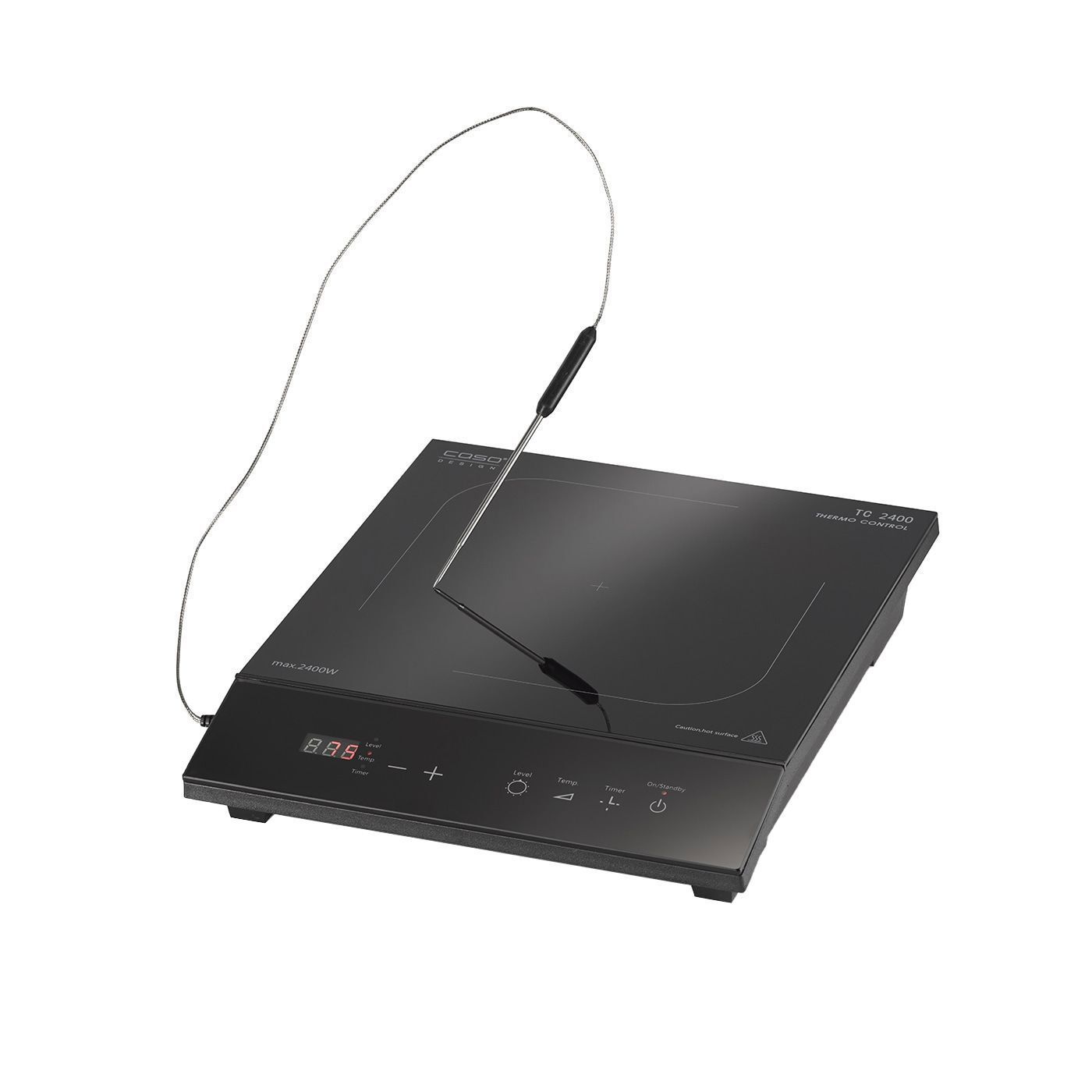 Изображение товара Индукционная настольная плита Caso TC 2400 30 см 1 конфорка цвет черный