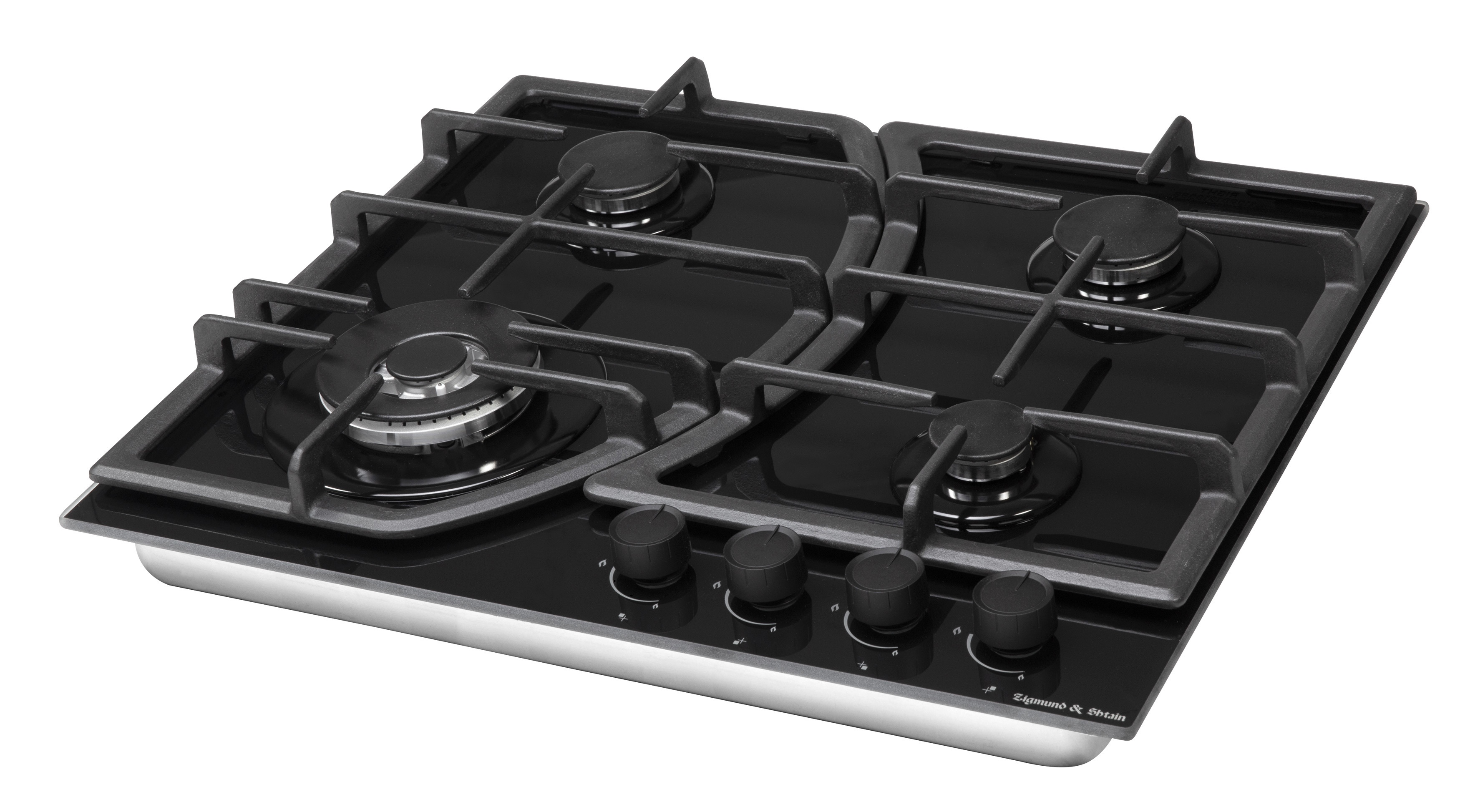 Изображение товара Газовая варочная панель Zigmund & Shtain M 27.6 B 58 см 4 конфорки цвет черный