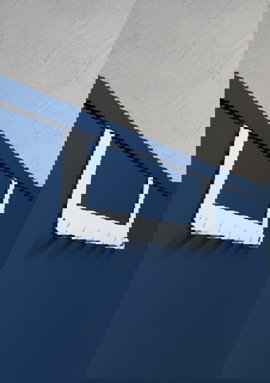 Изображение товара Надверная вешалка Мастерская Уюта Зонт 35x13.5 см металл белая