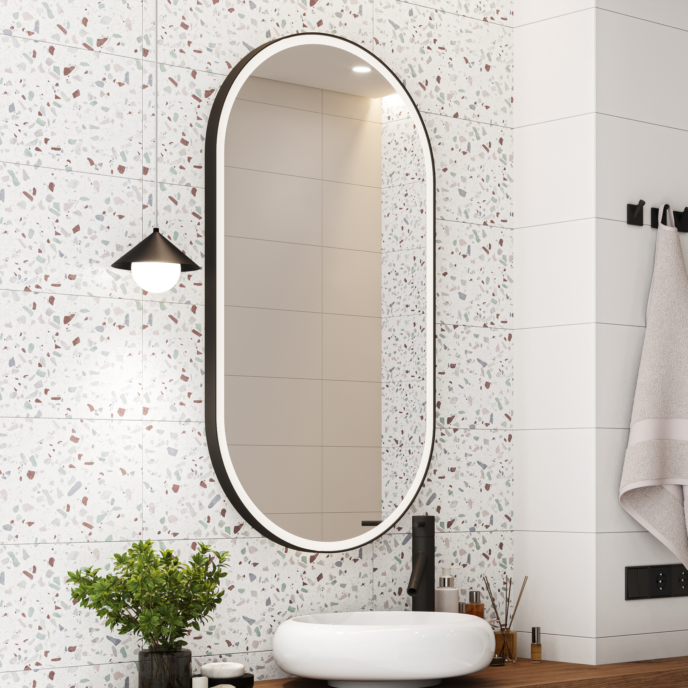 Изображение товара Плитка настенная Gracia Ceramica Multi 01 25x60 см 1.2 м² матовая цвет разноцветный