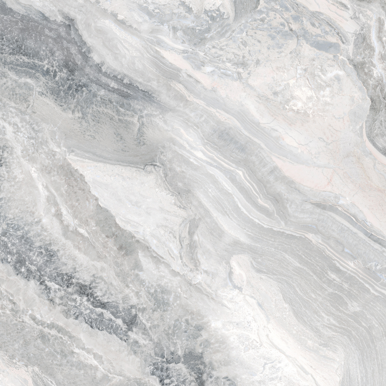 Изображение товара Керамогранит Lcm Persia Gray 60x60 см полированный светло-серый