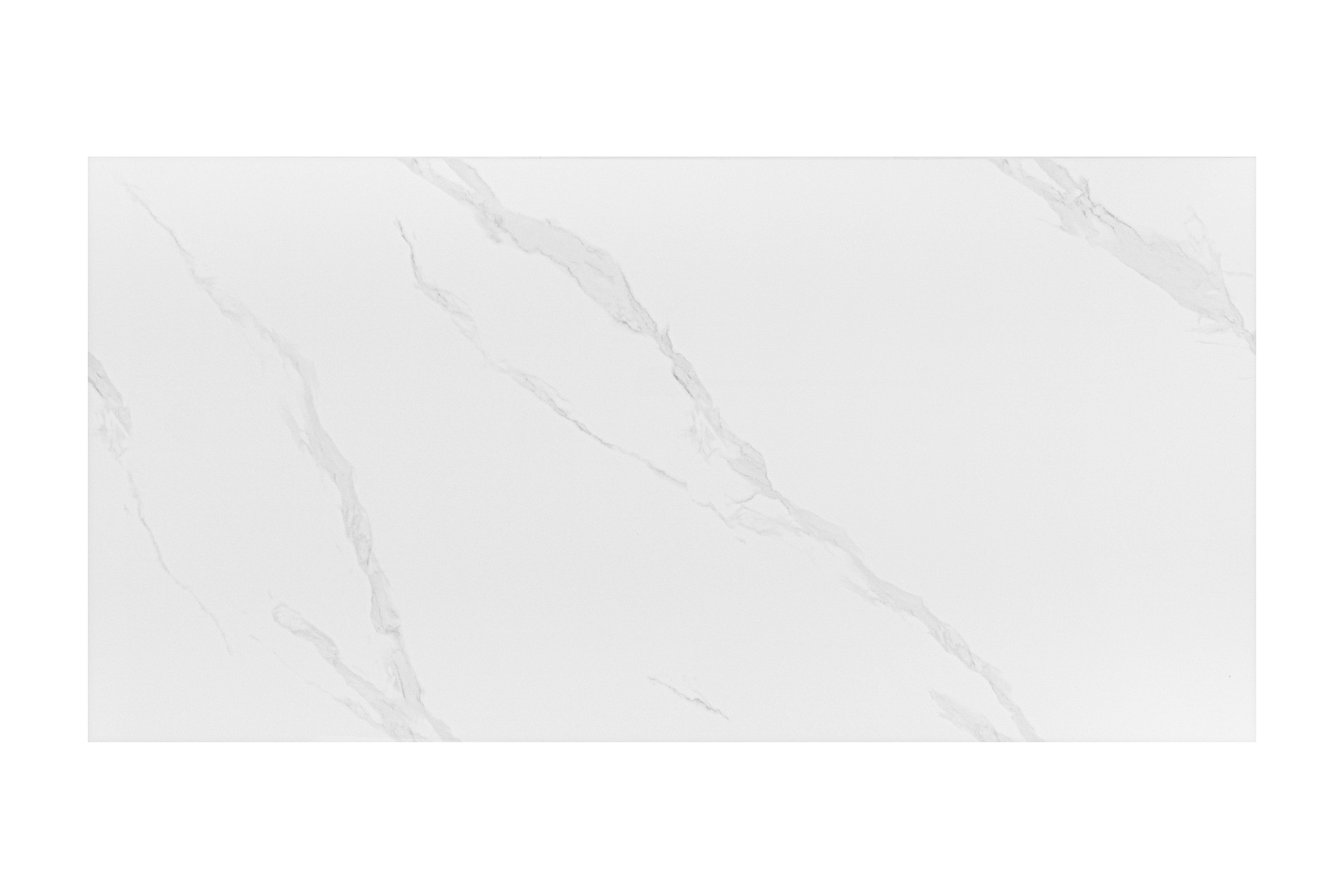 Изображение товара Керамогранит Smartstone Текст 75C03 150x75 см для стен и пола белый глянцевый