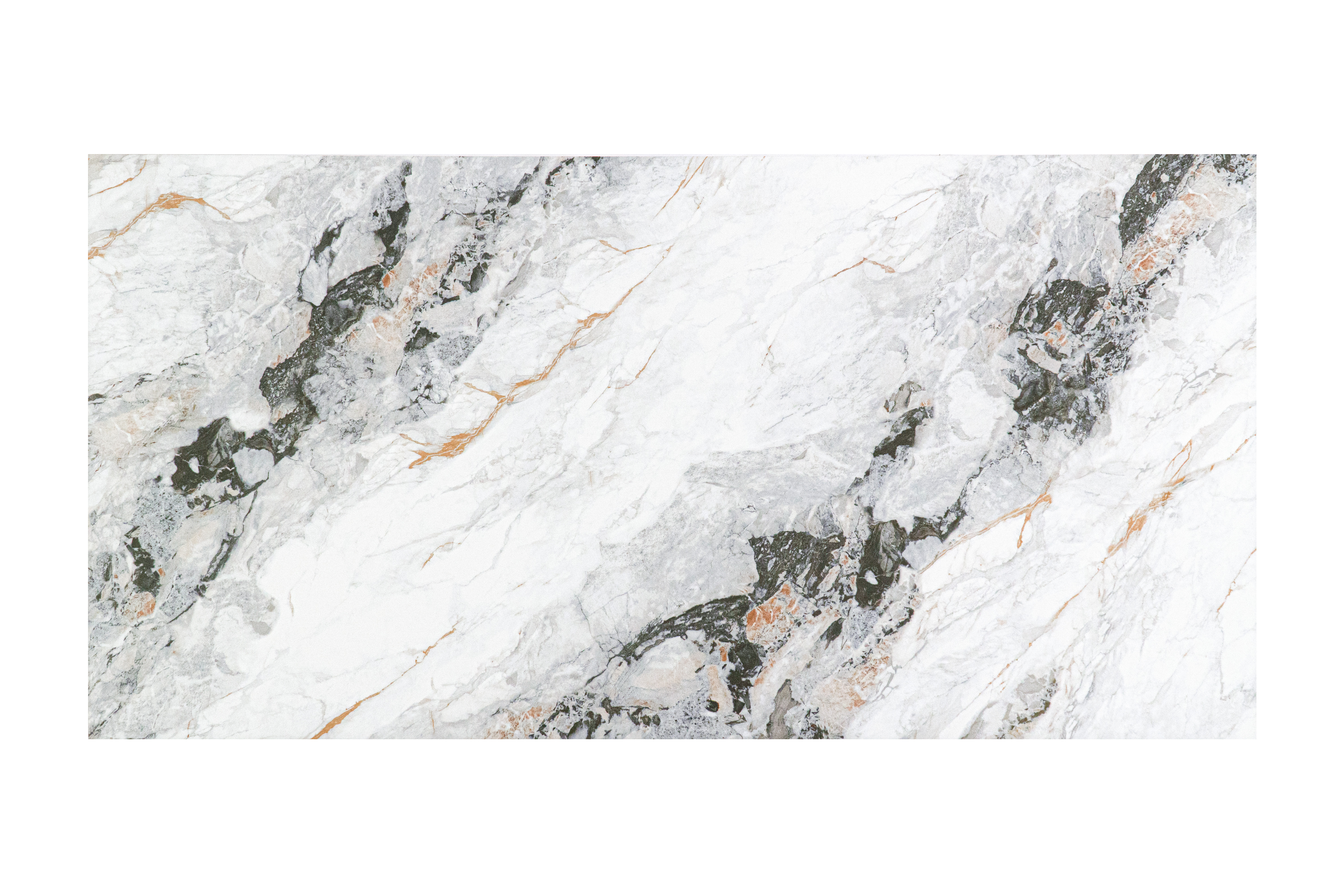 Изображение товара Керамогранит Smartstone Текст 75C08 150x75 см белый эффект мрамор