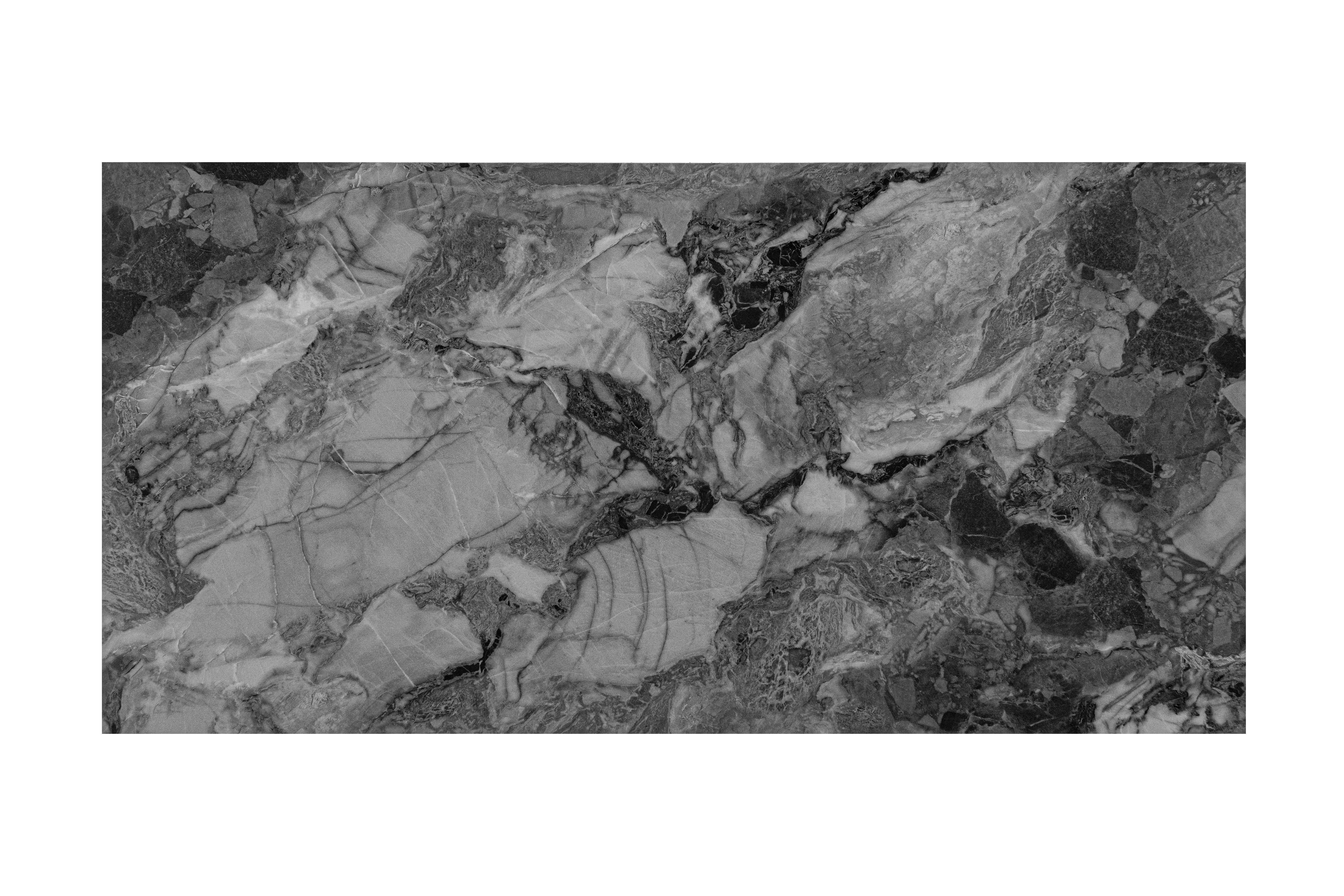 Изображение товара Керамогранит Smartstone Текст 75C20 белый 150х75 см