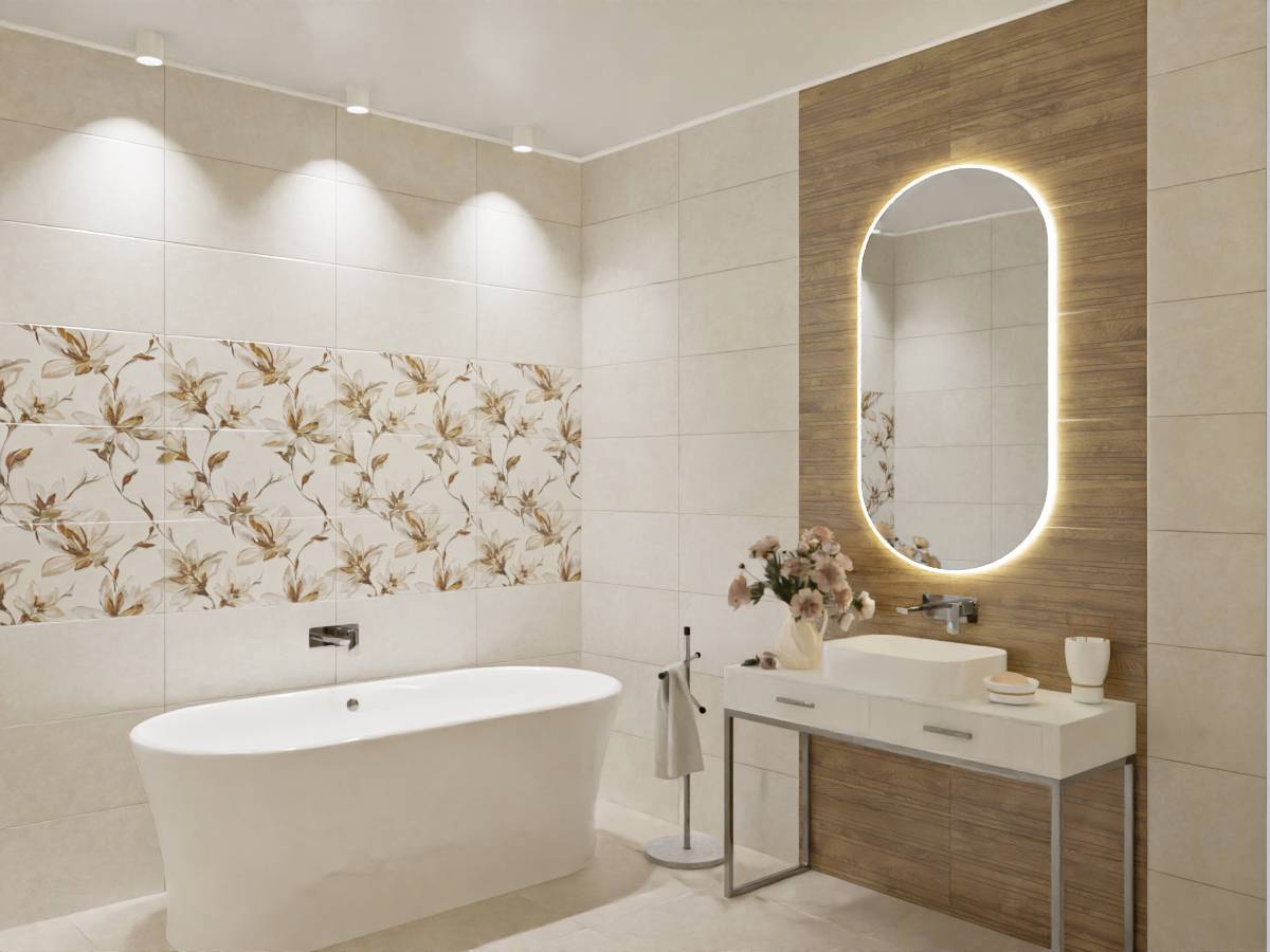 Изображение товара Керамическая плитка Azori 00-00000541 31.5x63см 1.59 м² цвет бежевый