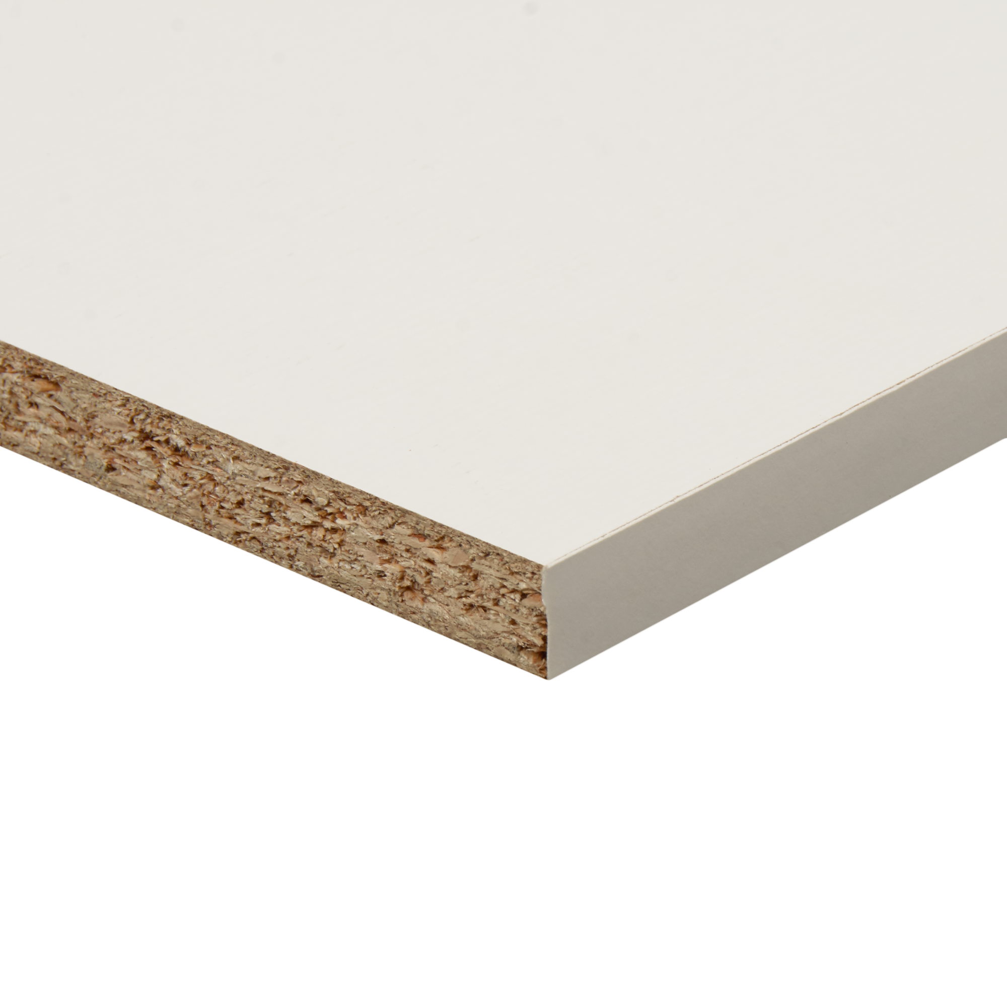 Изображение товара Мебельная деталь ЛДСП белая 200x50x1,6 см с кромкой ПВХ