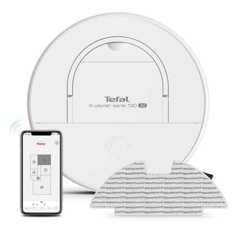 Изображение товара Робот-пылесос Tefal Rg9077wh 0.5 л цвет белый