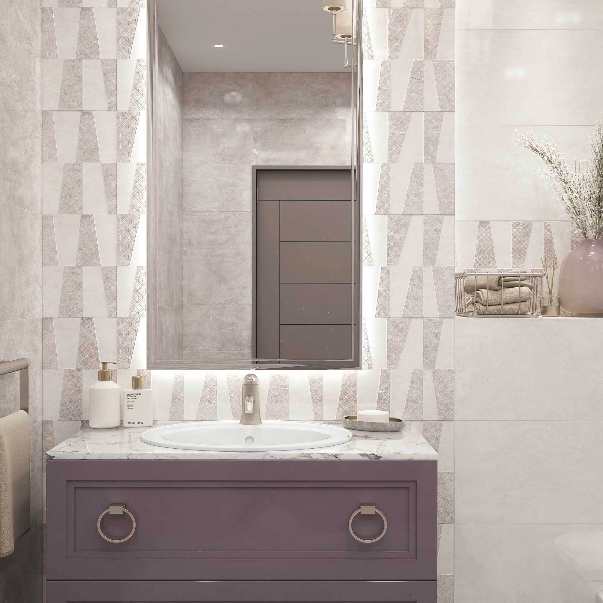 Изображение товара Плитка настенная Керамин Либретто 1Д 300x600 орнамент 1.98м2, цена за упаковку