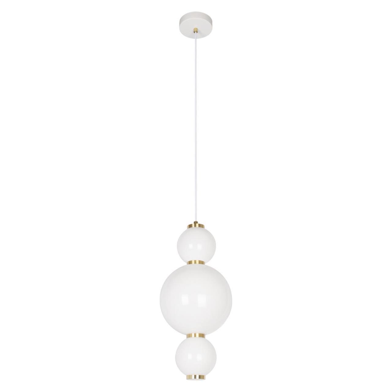Изображение товара Подвесной светильник Loft it Pearls 10205/A 3 плафона золото стекло модерн