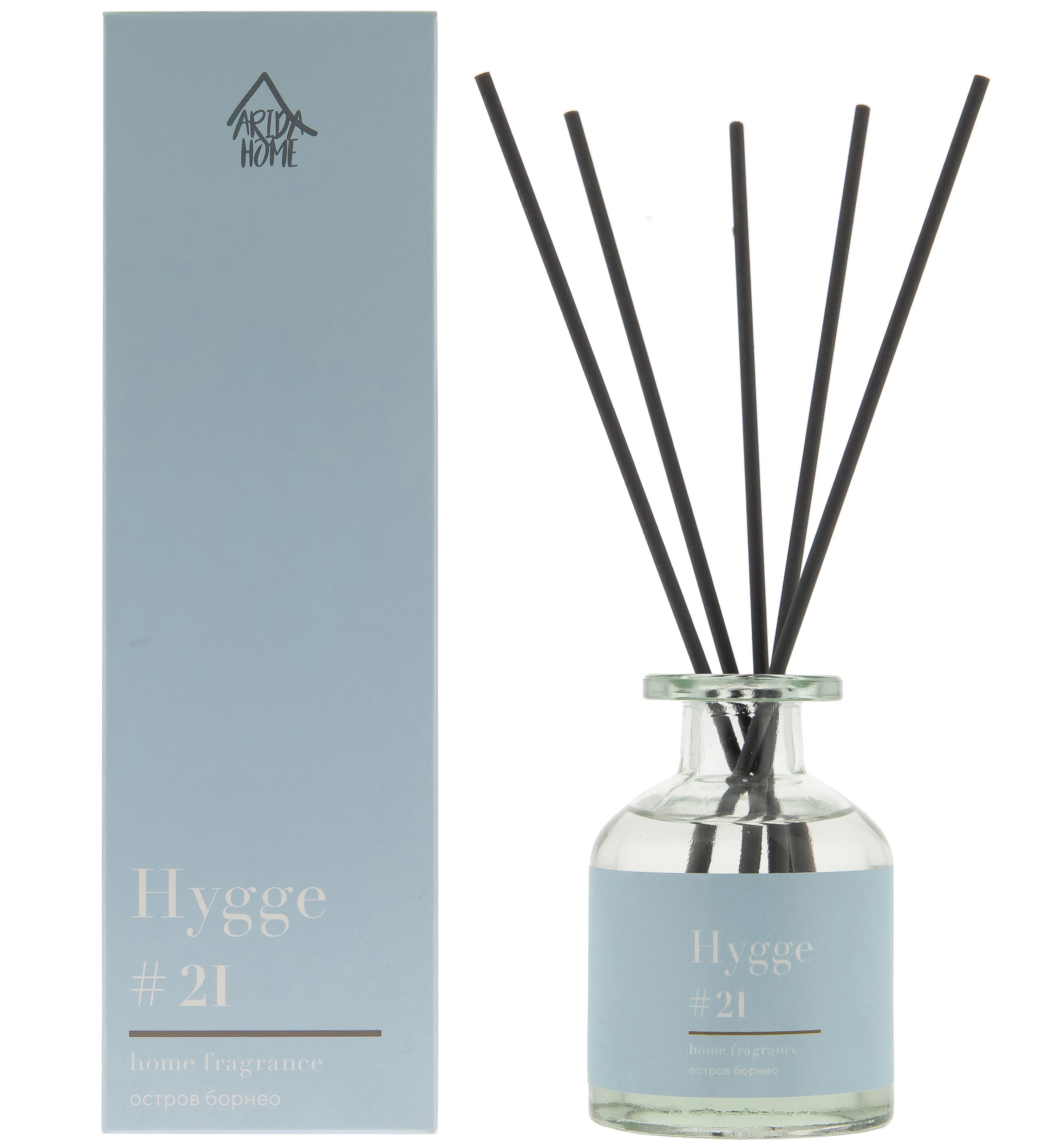 Изображение товара Диффузор Arida Home Hygge 21 Остров Борнео 100 мл ароматический домашний дезодоратор