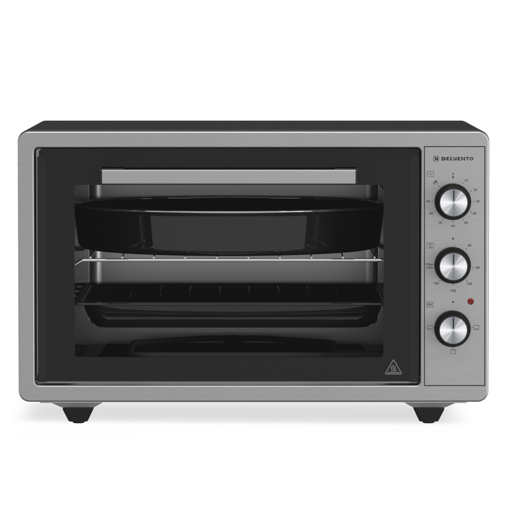 Изображение товара Электропечь DELVENTO D4402 44л 3 режима работы нержавеющая сталь