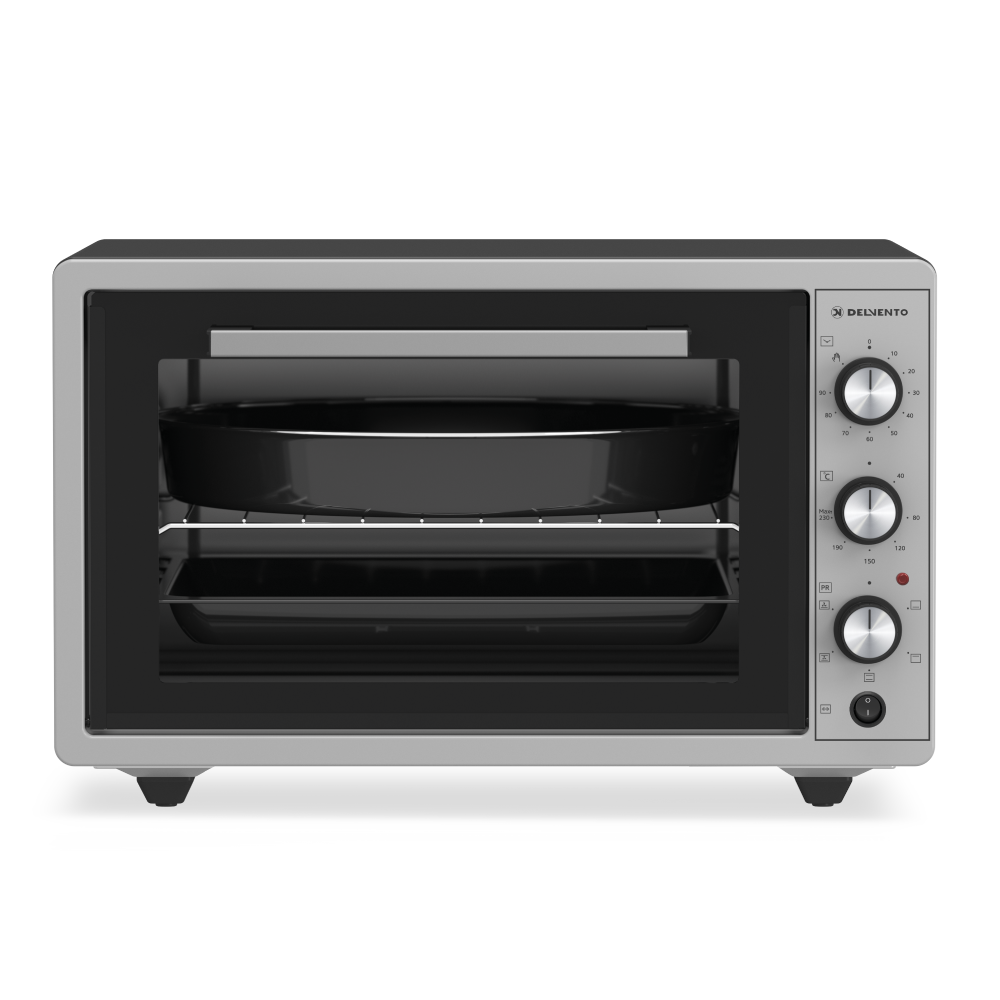 Изображение товара Электропечь 1338 Вт Delvento D4422 52x33x45 см цвет нержавеющая сталь