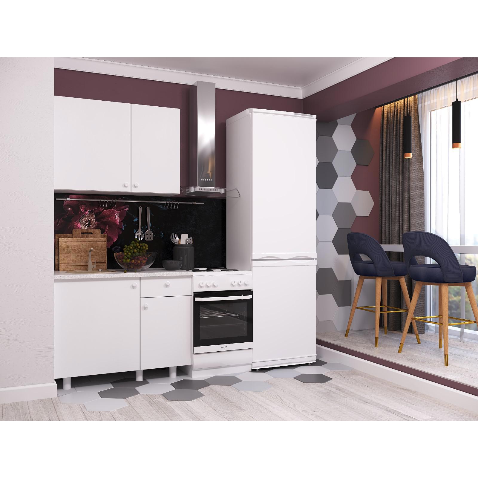 Изображение товара Кухонный гарнитур Поинт 100x82x43 см SIMALAND, белый