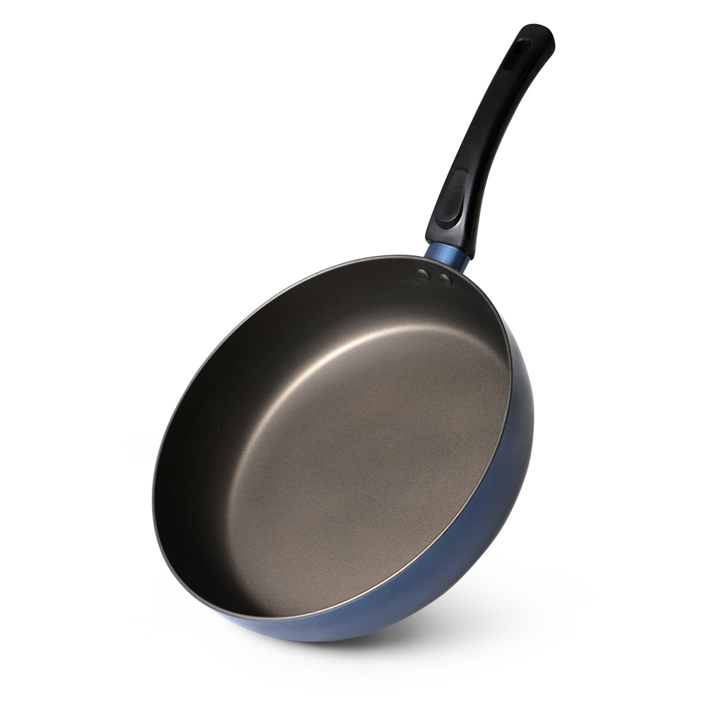 Изображение товара Сковорода без крышки Fissman Lori 28 см алюминий цвет черный/синий