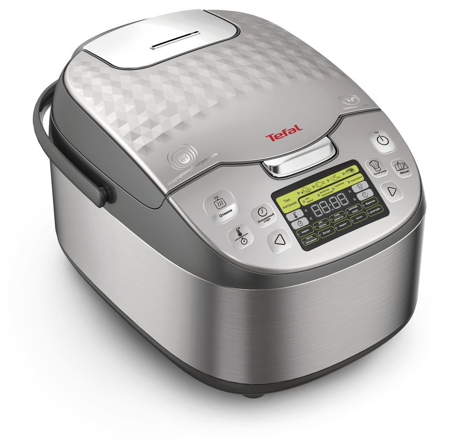 Изображение товара Мультиварка Tefal RK807D32 5 л 44 программы цвет серебристый