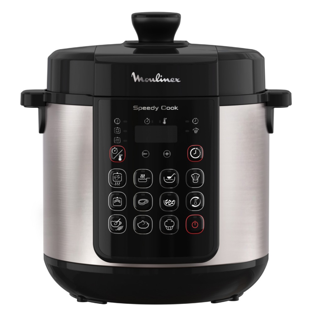 Изображение товара Мультиварка Moulinex CE222D32 10 программ 900 Вт съемная крышка дизайн из металла