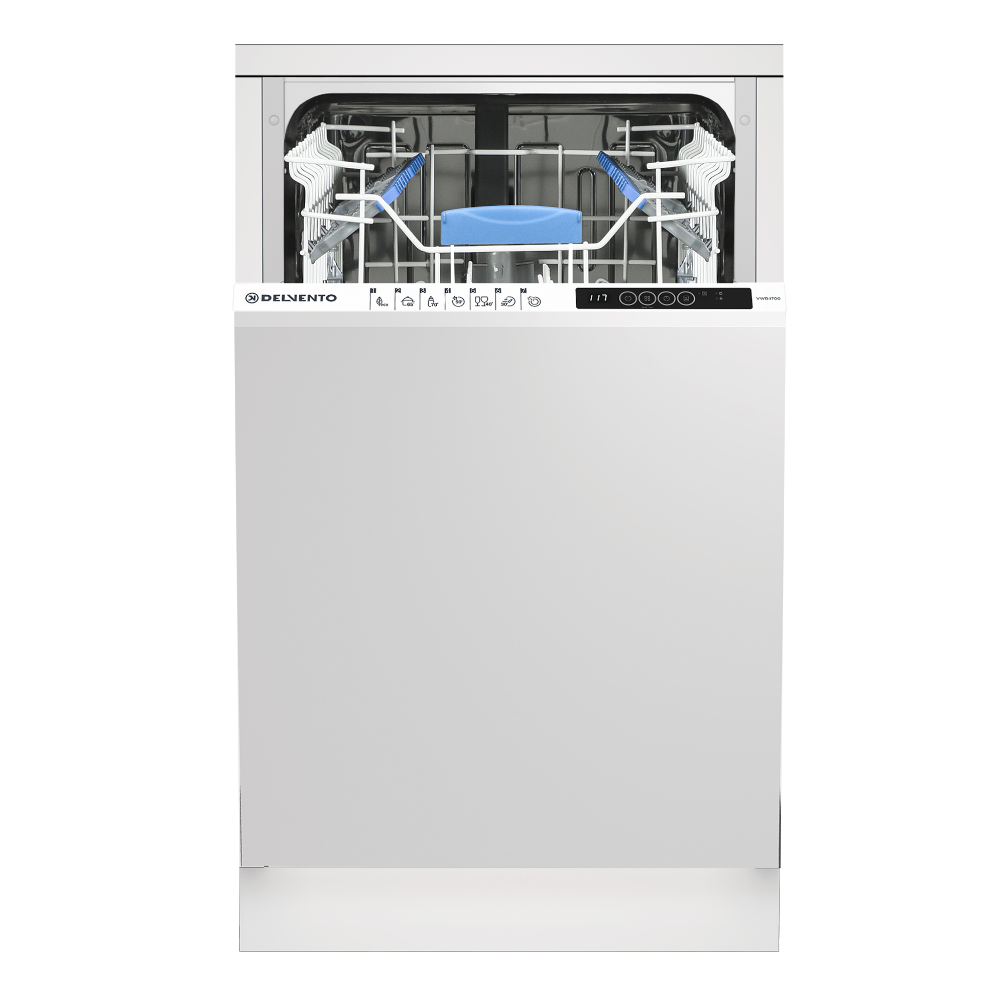 Изображение товара Отдельностоящая посудомоечная машина Delvento VWB4701 45 см 7 программ белая
