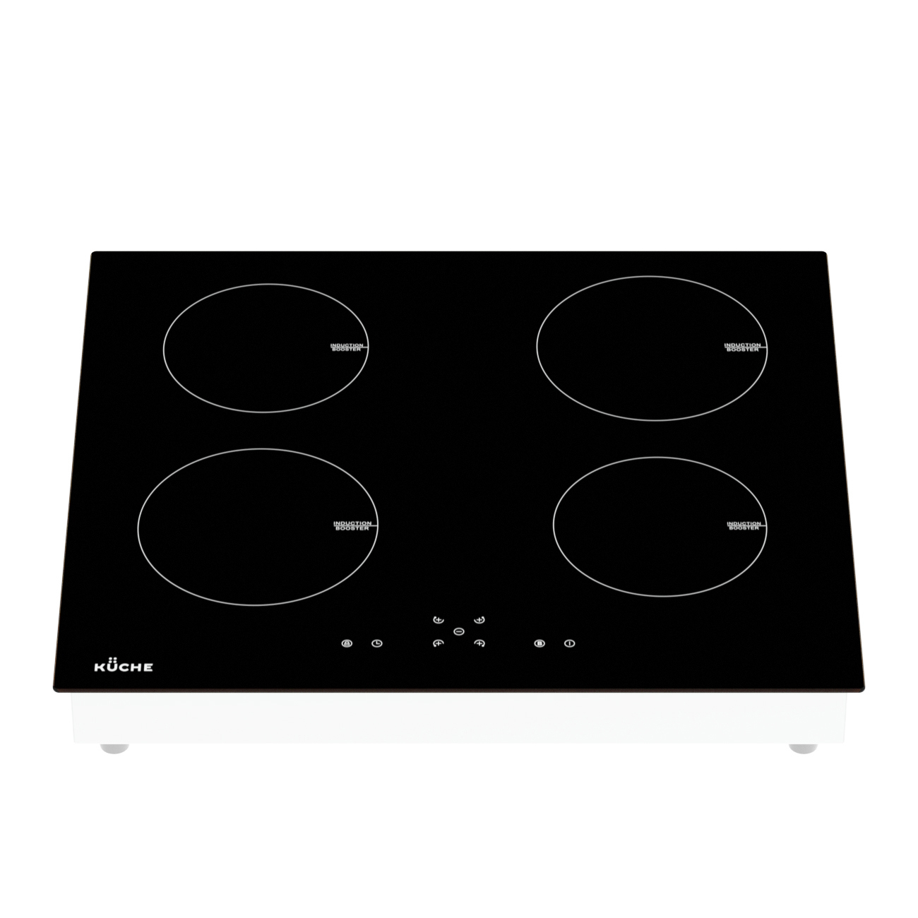 Изображение товара Индукционная варочная панель Kuche ISH 640 B 4 конфорки черный 59 см