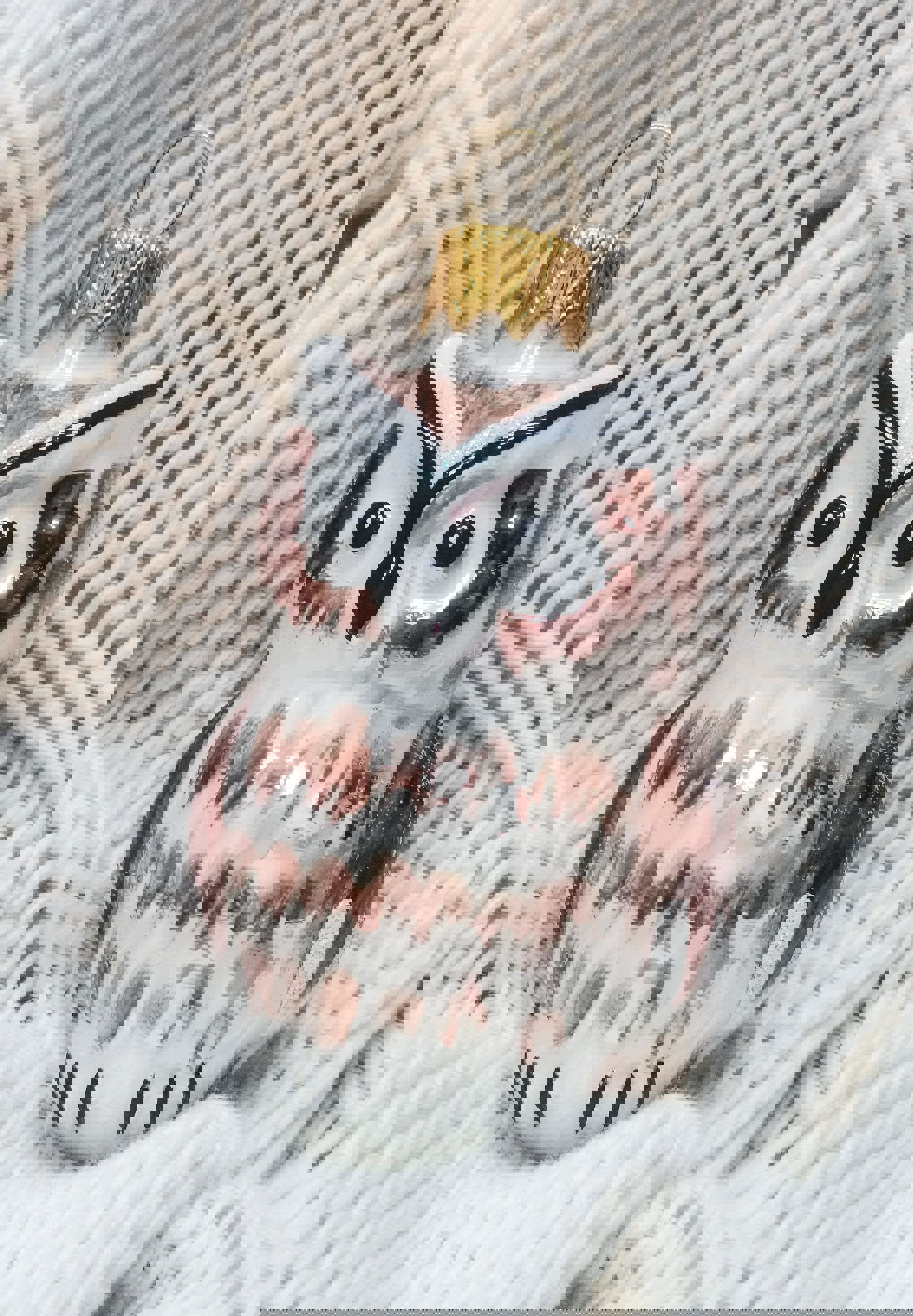 Изображение товара Ёлочная игрушка сова Коломеев 7 см разноцветная стеклянная украшение для ёлки