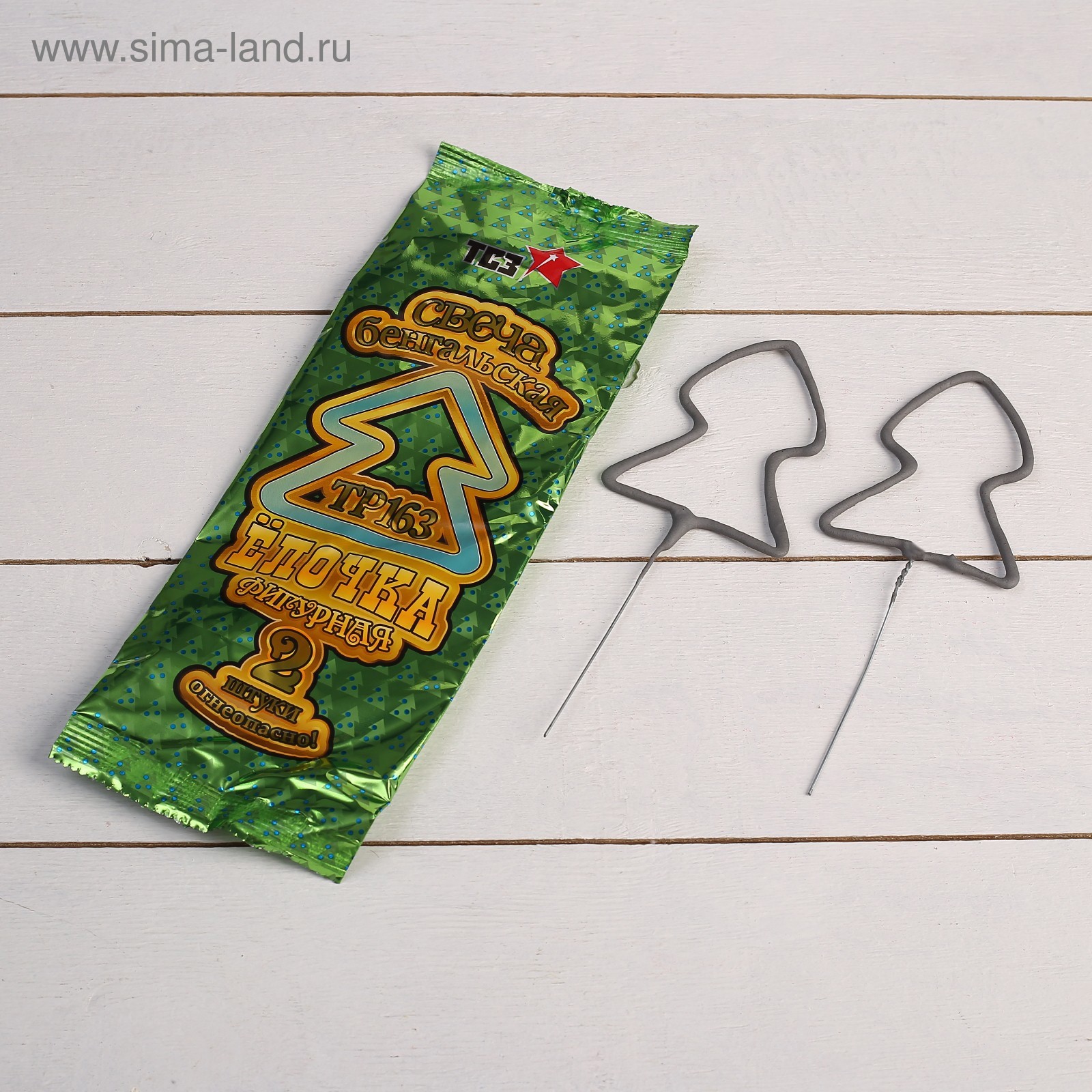 Изображение товара Хлопушки Simaland 4483418 Ёлочка 2 шт