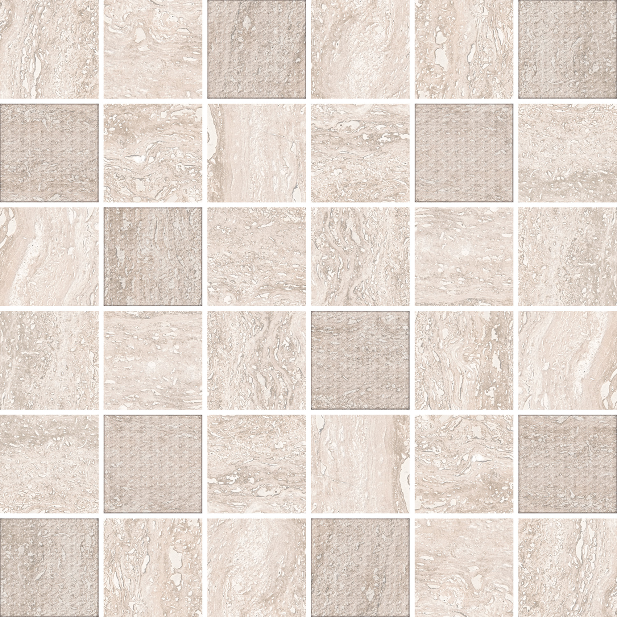 Изображение товара Керамическая мозаика Azori Ascoli Mosaic 30x30 см серый для стен и пола