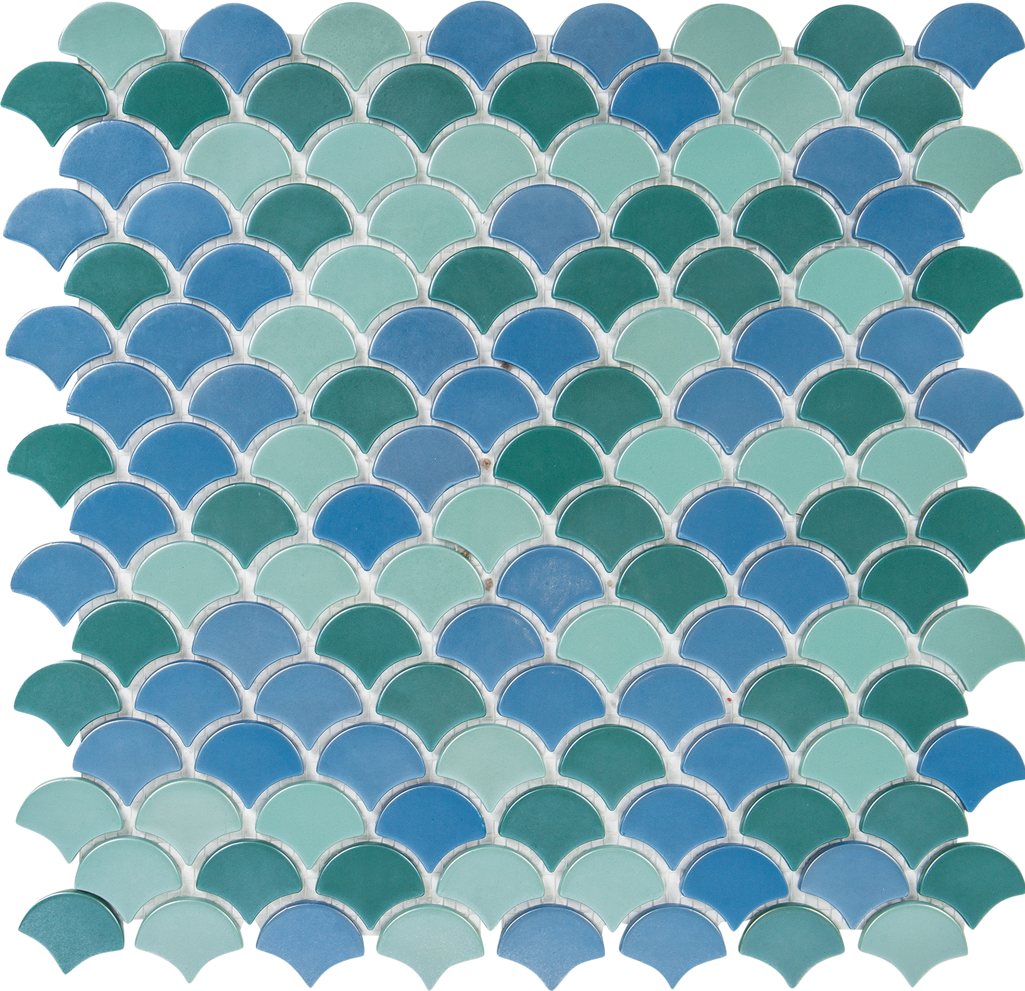 Изображение товара Мозаика стеклянная Soul 31.7x30.7 см цвет синий