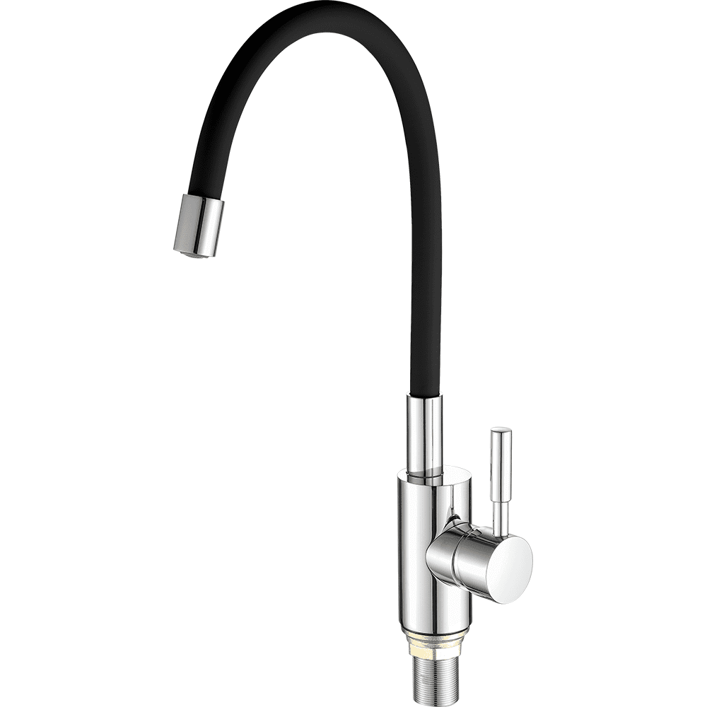 Изображение товара Смеситель Fashun A4053+B04 для кухни 26.1 см однорычажный с гибким изливом