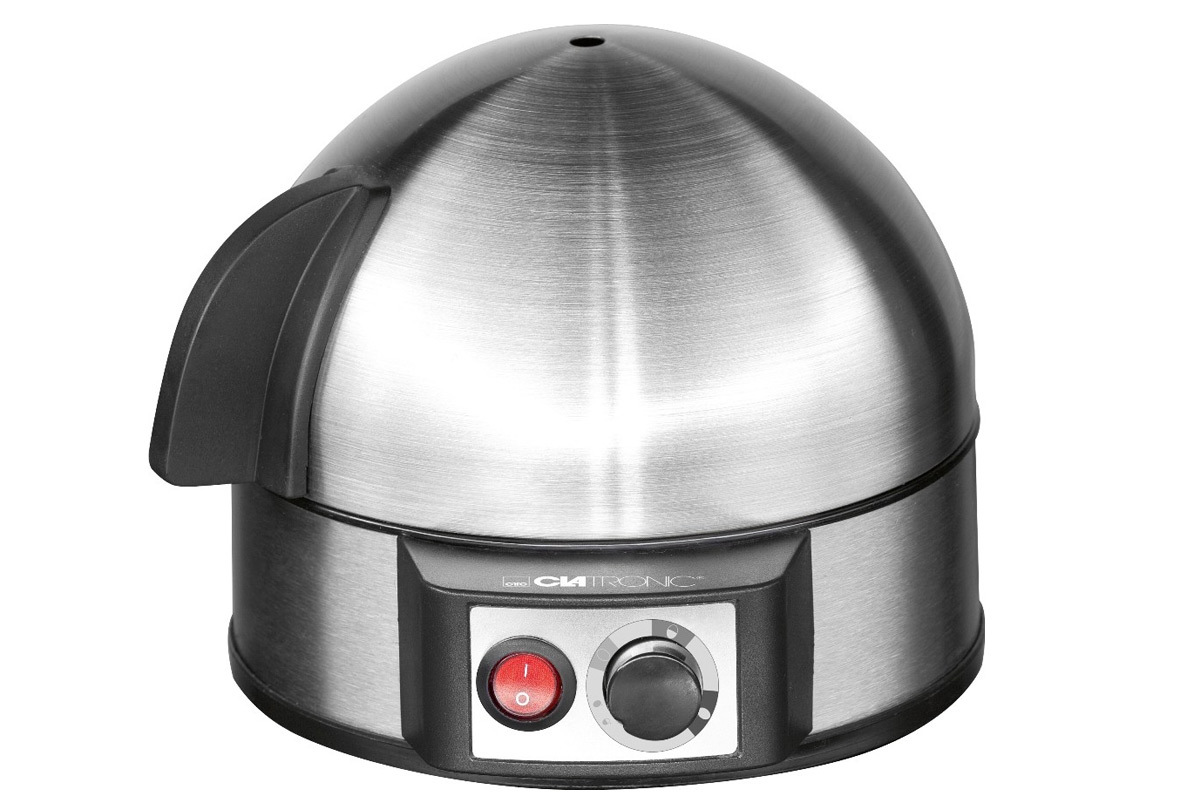 Изображение товара Яйцеварка электрическая Clatronic EK 3321 inox пластиковые чаши цвет нержавеющая сталь