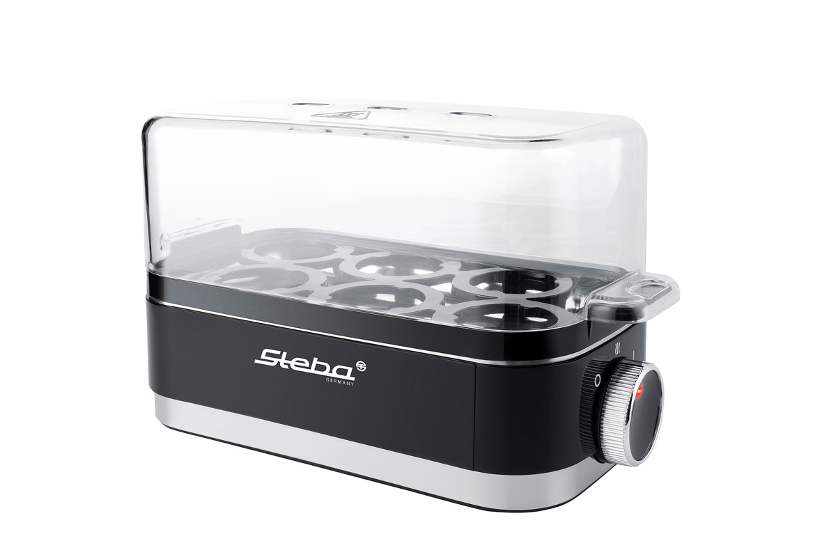 Изображение товара Яйцеварка электрическая Steba EK 7 пластиковые чаши цвет черный