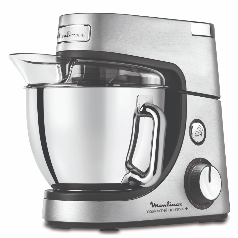 Изображение товара Кухонный комбайн Moulinex Masterchef Gourmet+ QA613DB1 1100 Вт 8 скоростей цвет серебристый