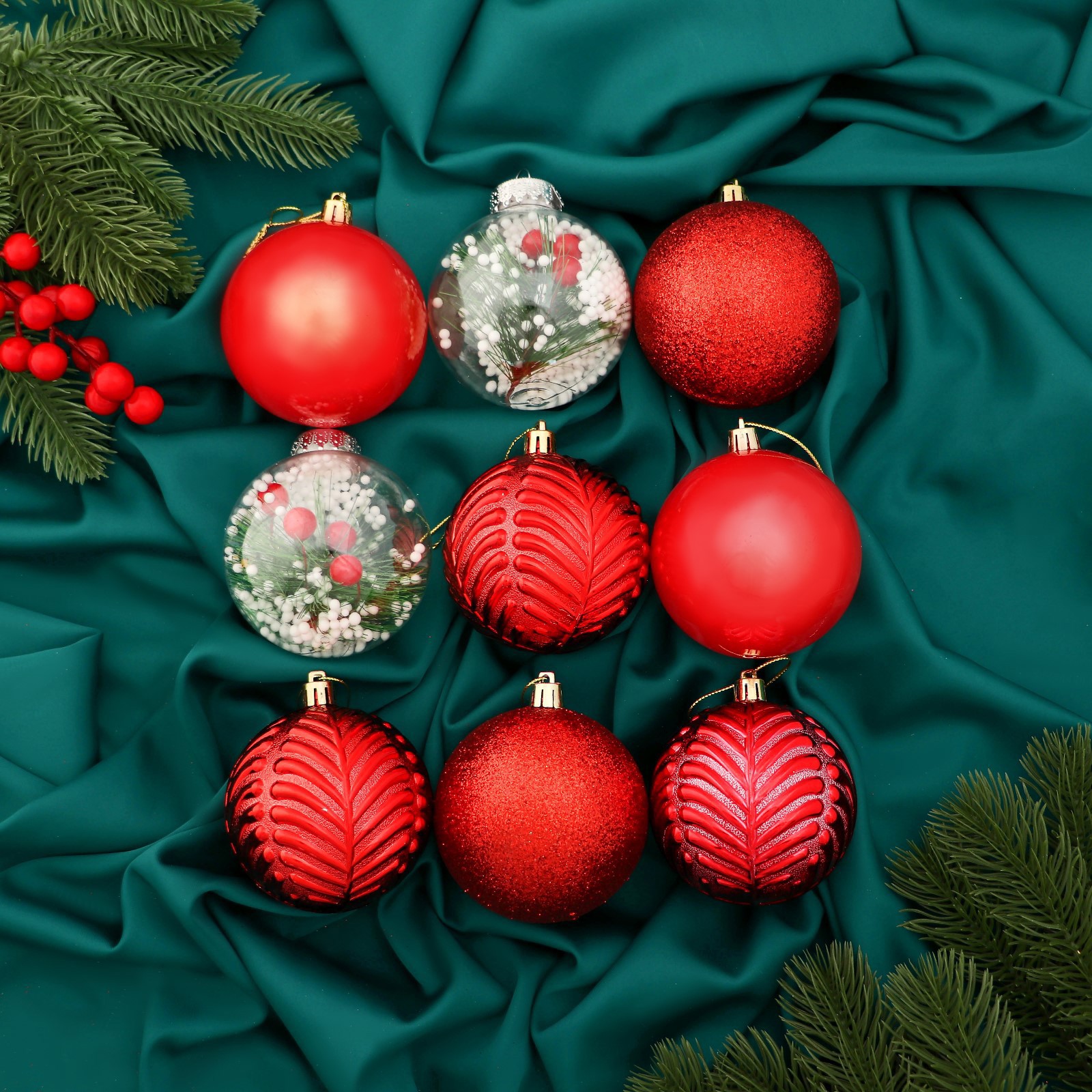 Изображение товара Елочная игрушка Мелодия Зимнее волшебство 9510737 8 см бесцветный/прозрачный