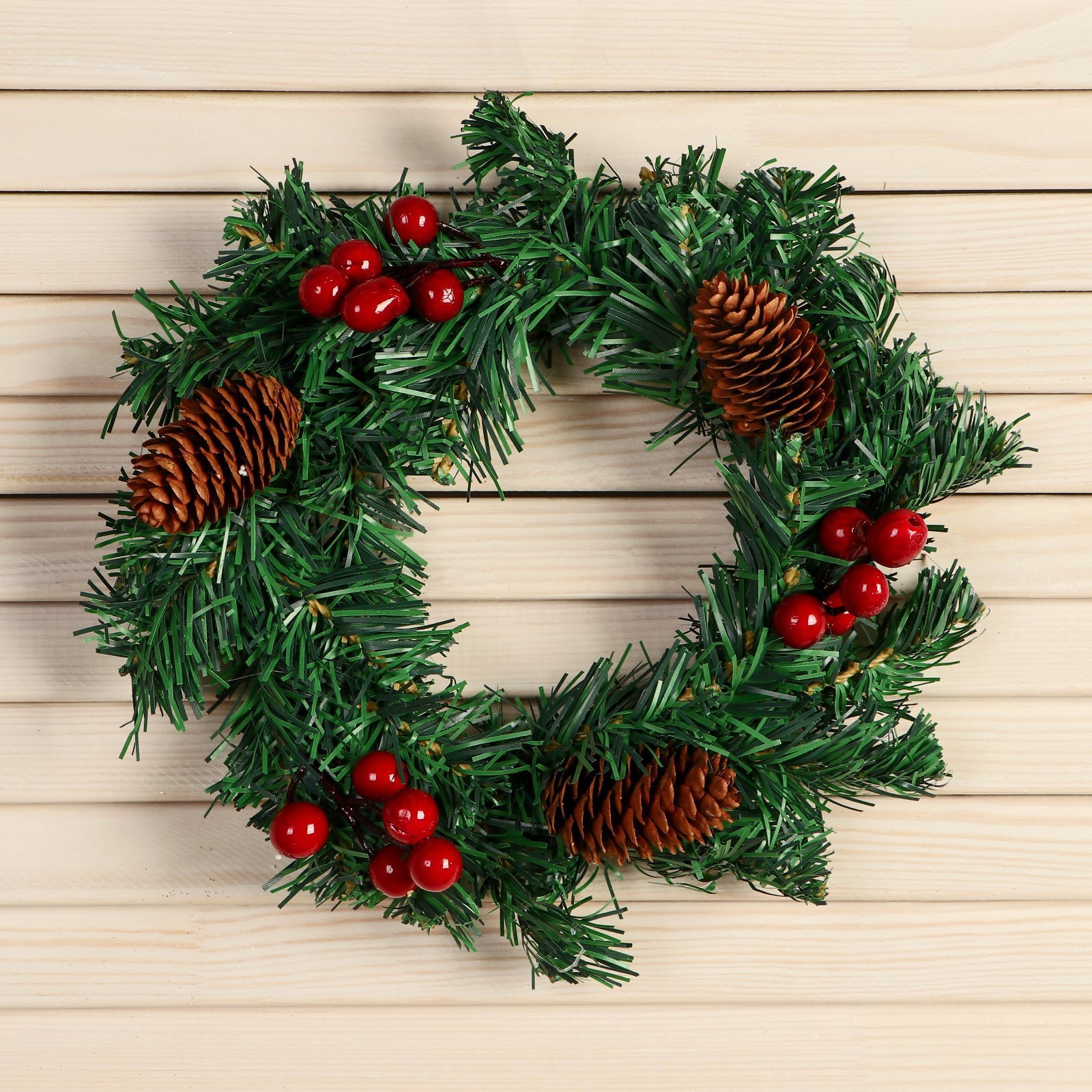 Изображение товара Рождественский венок Зимнее волшебство ø 19 см для праздничного декора