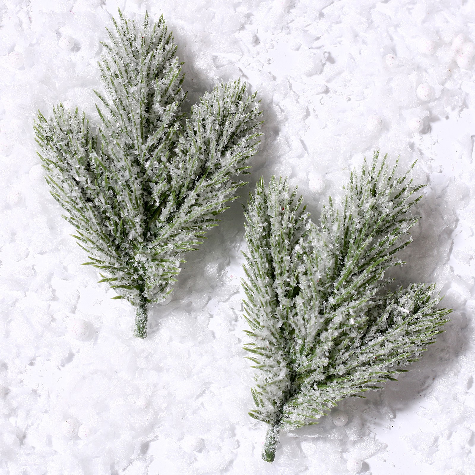 Изображение товара Декоративный предмет Зимнее волшебство 9561183 2 шт ø 12 см новогодний декор