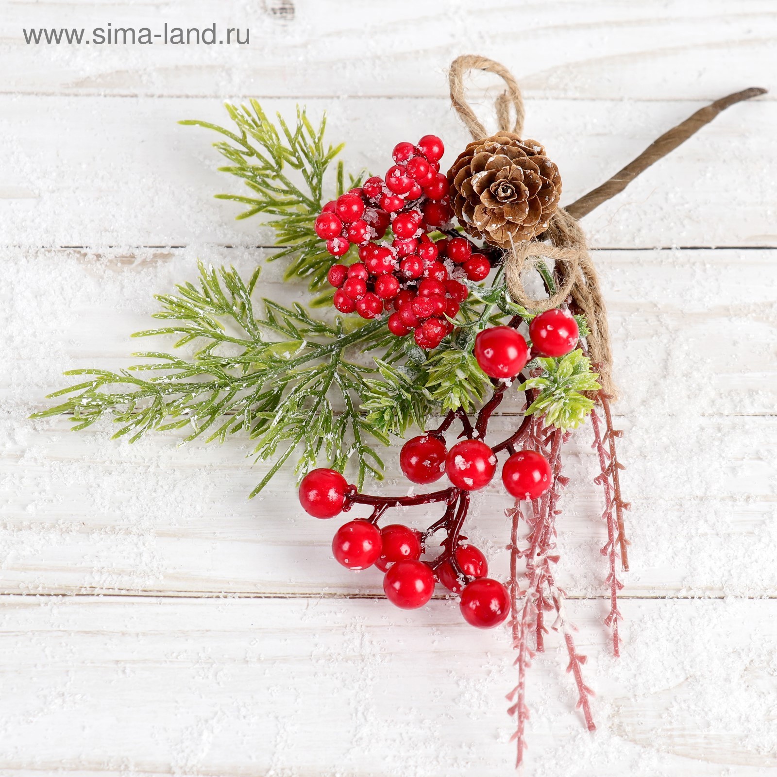 Изображение товара Декоративный предмет Зимнее волшебство ø 20 см для новогоднего декора