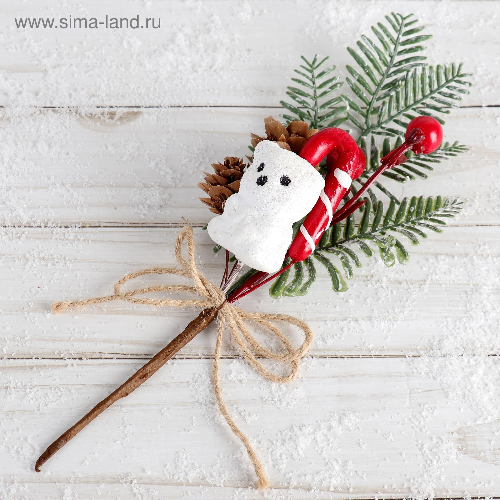 Изображение товара Декоративный предмет Зимнее волшебство 4306267 рождественская ветка