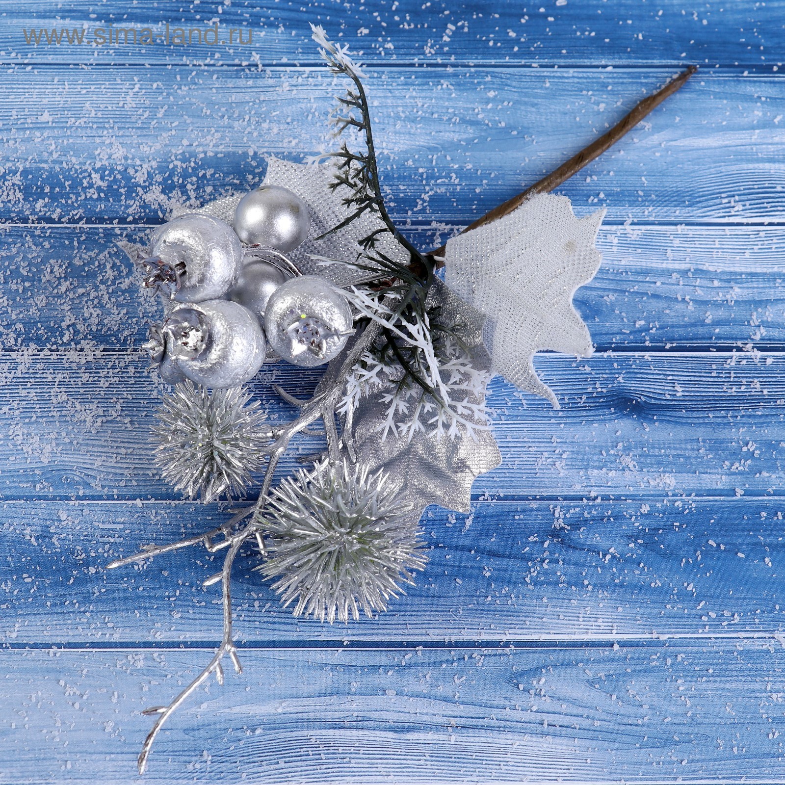 Изображение товара Декоративный предмет Зимнее волшебство 4306277 ø 19 см с декором