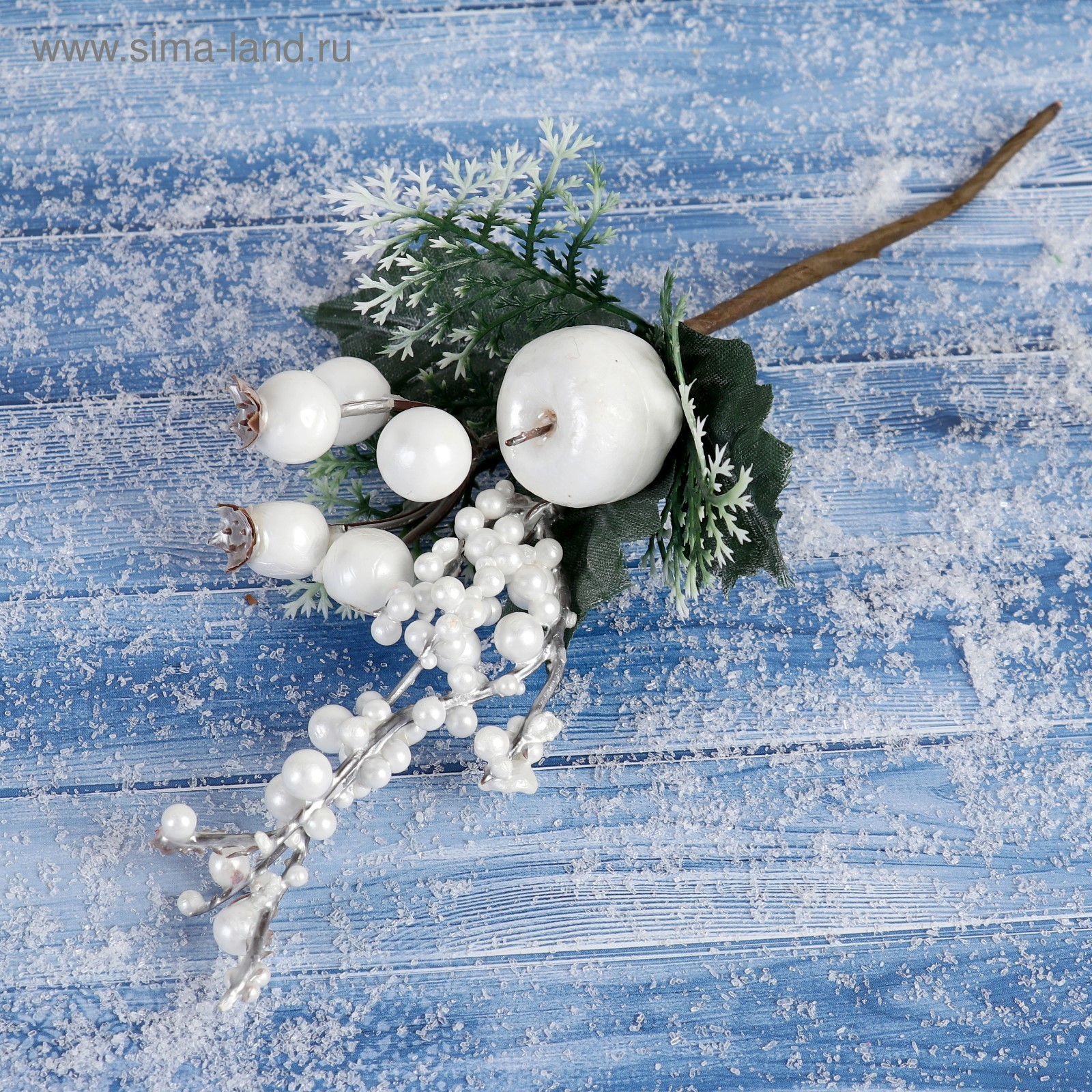 Изображение товара Декоративный предмет зимнее волшебство для новогоднего декора ø 17 см