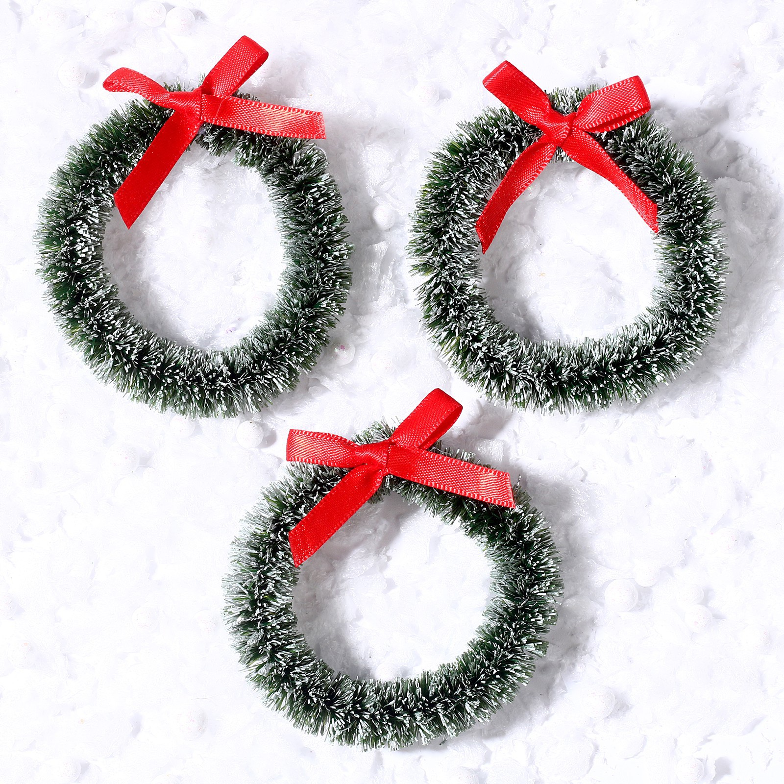 Изображение товара Декоративный предмет Зимнее волшебство 9563498 3 шт ø 6.5 см новогоднее украшение