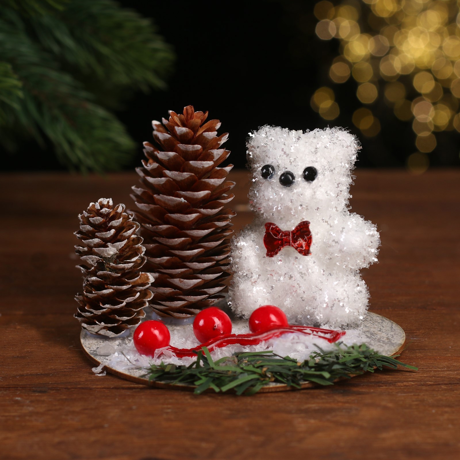 Изображение товара Декоративный предмет Лесная мастерская 9223838 с декором