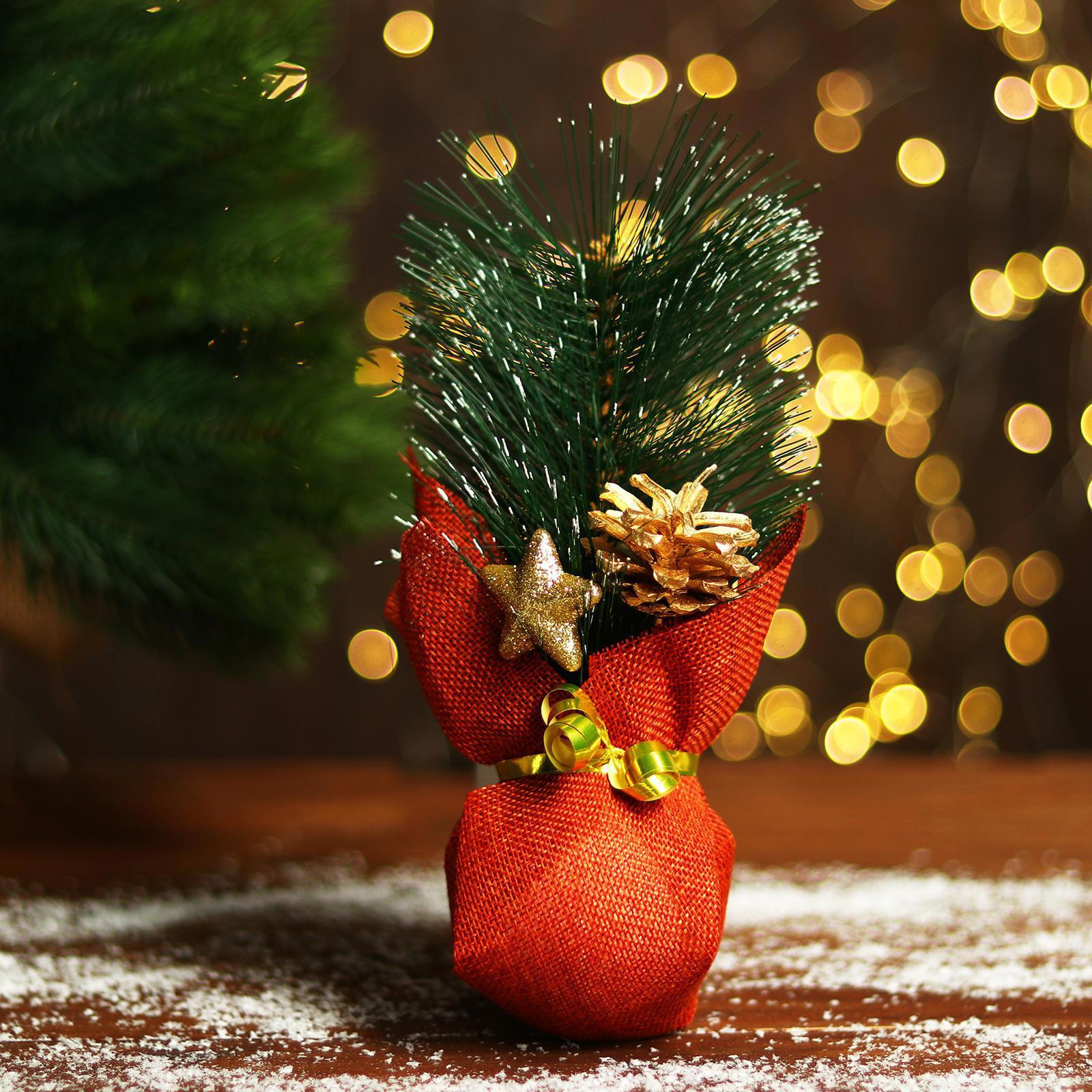 Изображение товара Декоративный предмет Лесная мастерская 7303545 для новогоднего декора, дерево, композиция