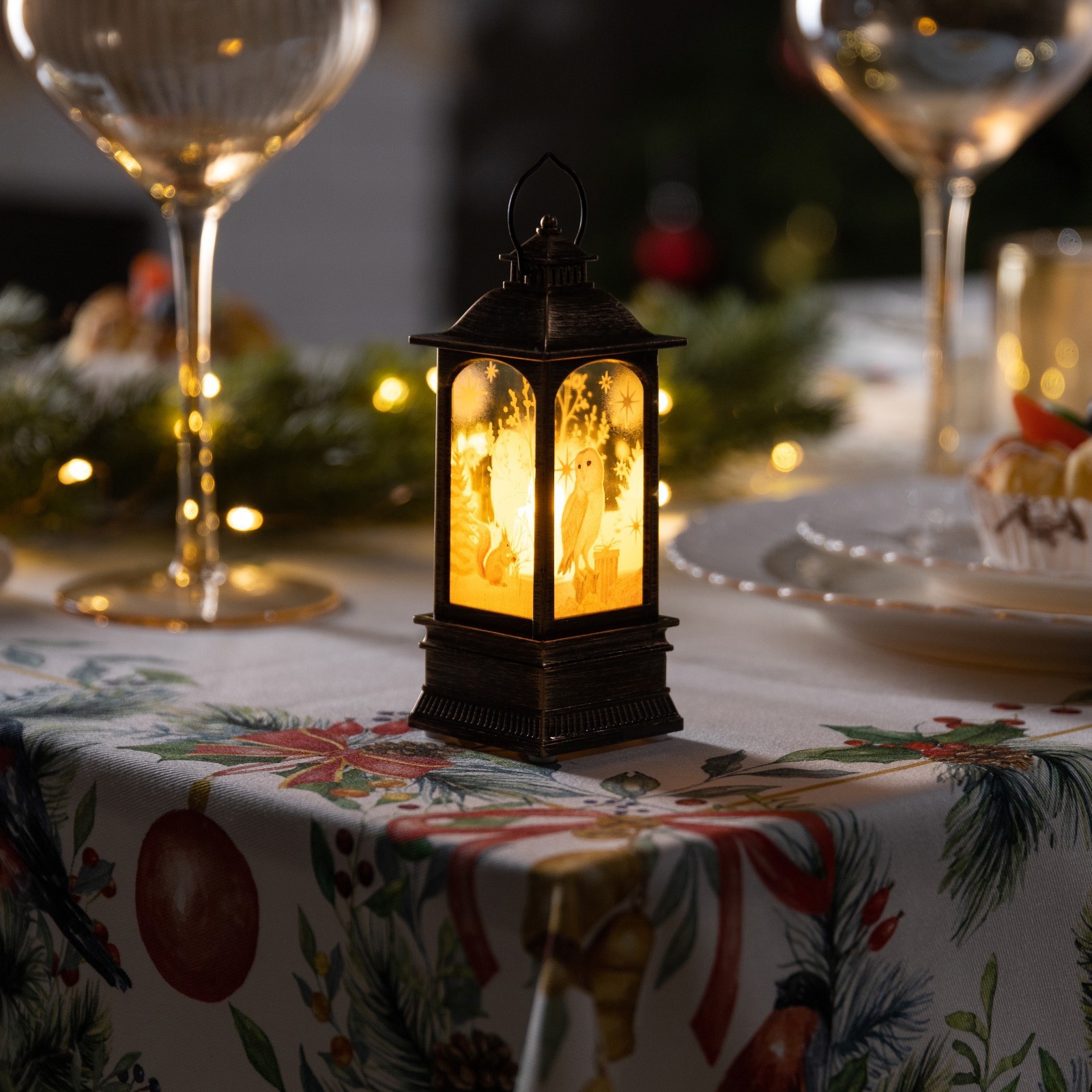 Изображение товара Светящийся фонарь с совой LUAZON LIGHTING для дома и улицы