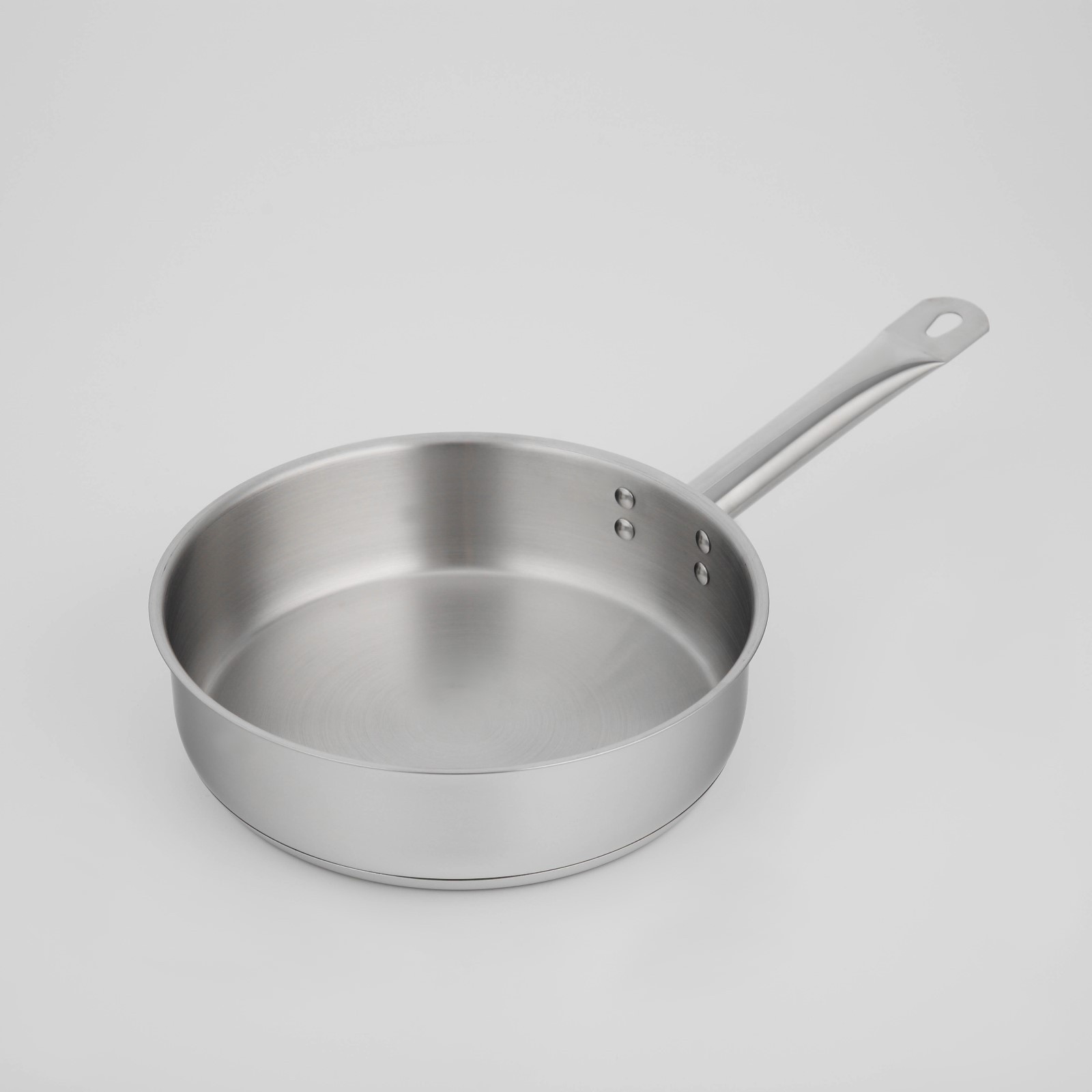 Изображение товара Сковорода Катунь Общепит 24 см из нержавеющей стали без крышки