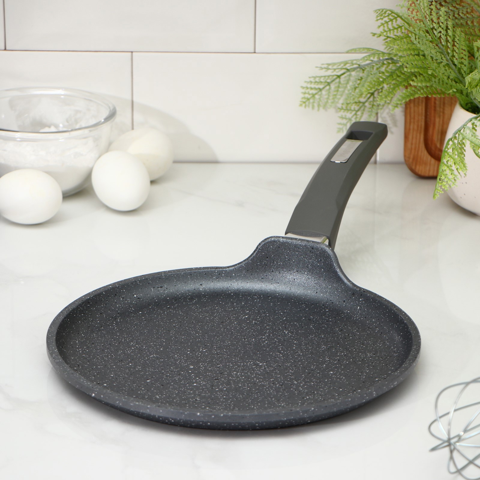 Изображение товара Сковорода Мечта 2461315 24 см алюминий серый без крышки