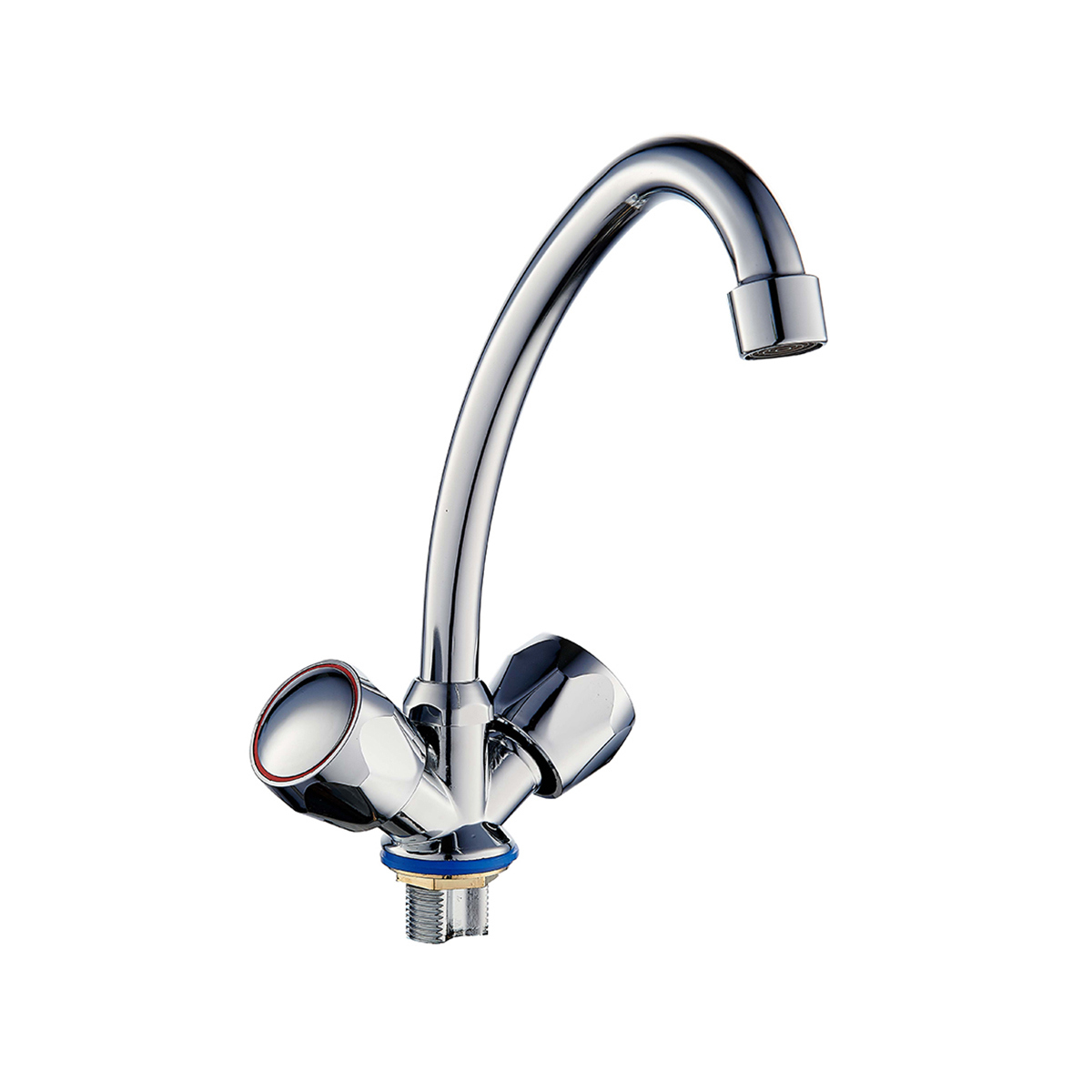 Изображение товара Смеситель для кухни высота излива 17.60 см Roegen RR023A цинковый сплав цвет хром