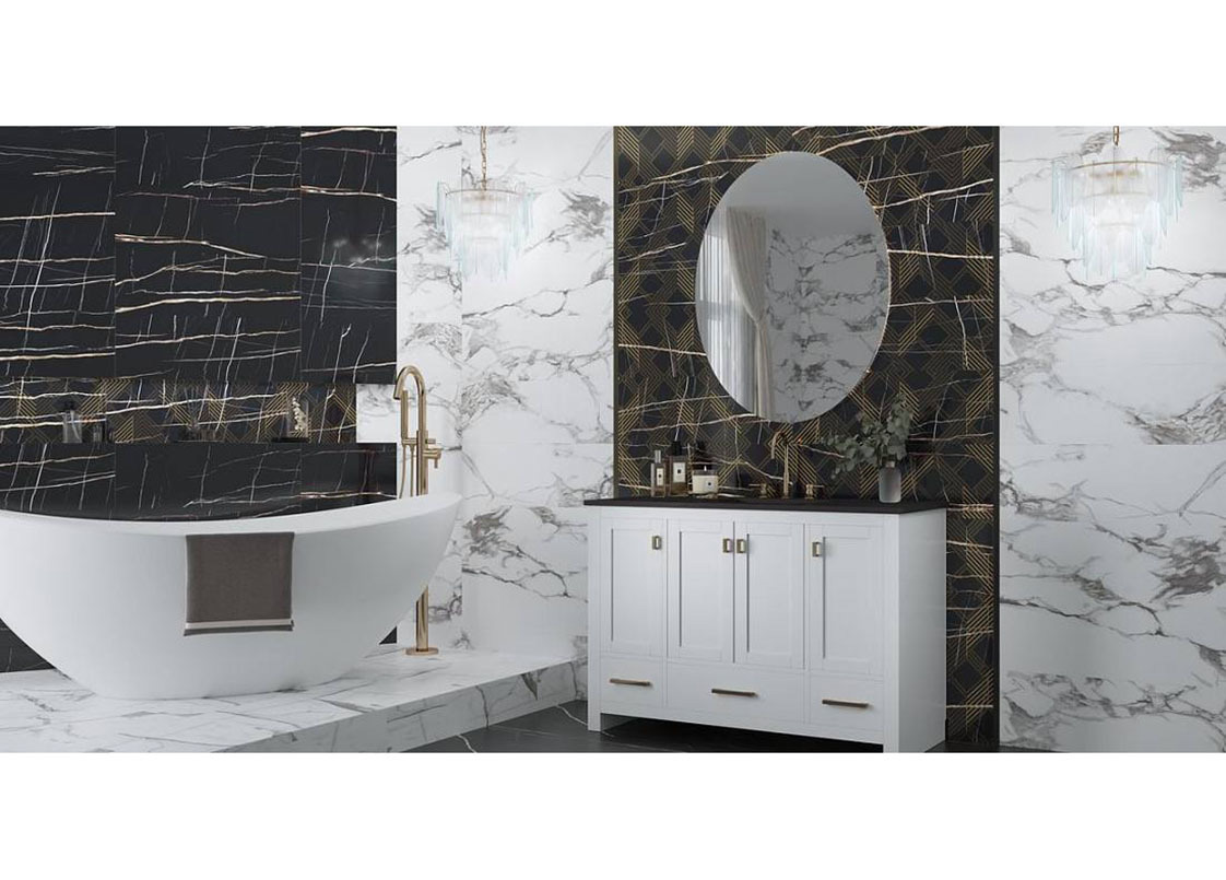 Изображение товара Настенная плитка Kerlife 251 1093 24.2x70см 1.19 м² цвет черный