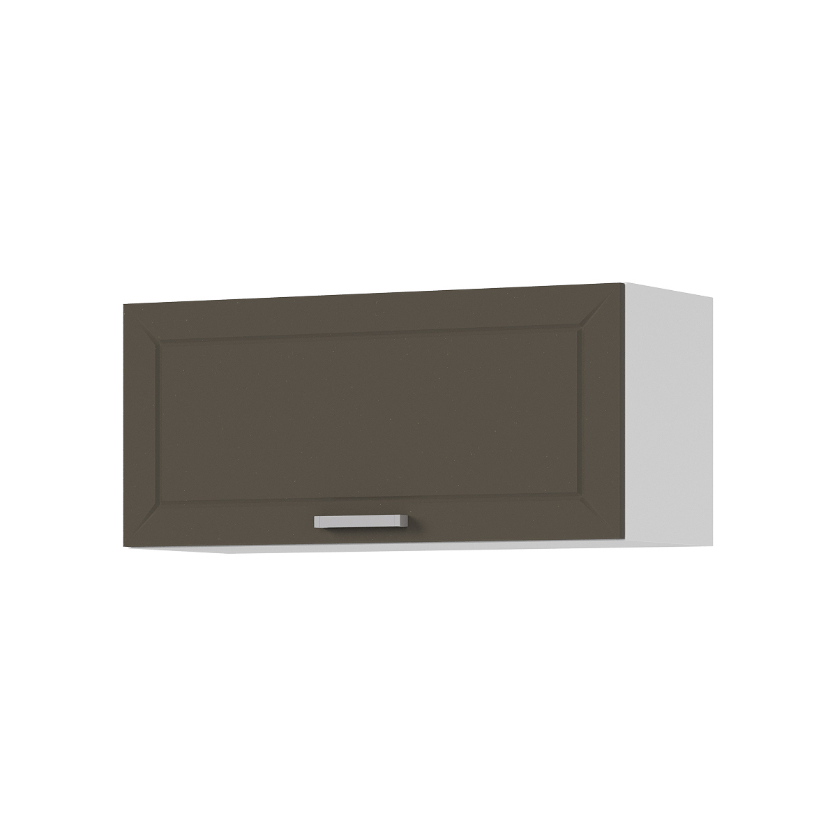 Изображение товара Навесной шкаф Стендмебель Альфа 80x35.8x31.4 см ЛДСП цвет белый/вулкан