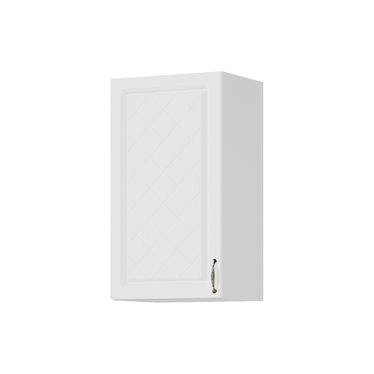 Изображение товара Навесной шкаф Модена 40х71.6х31.4 см Белый дуб Стендмебель