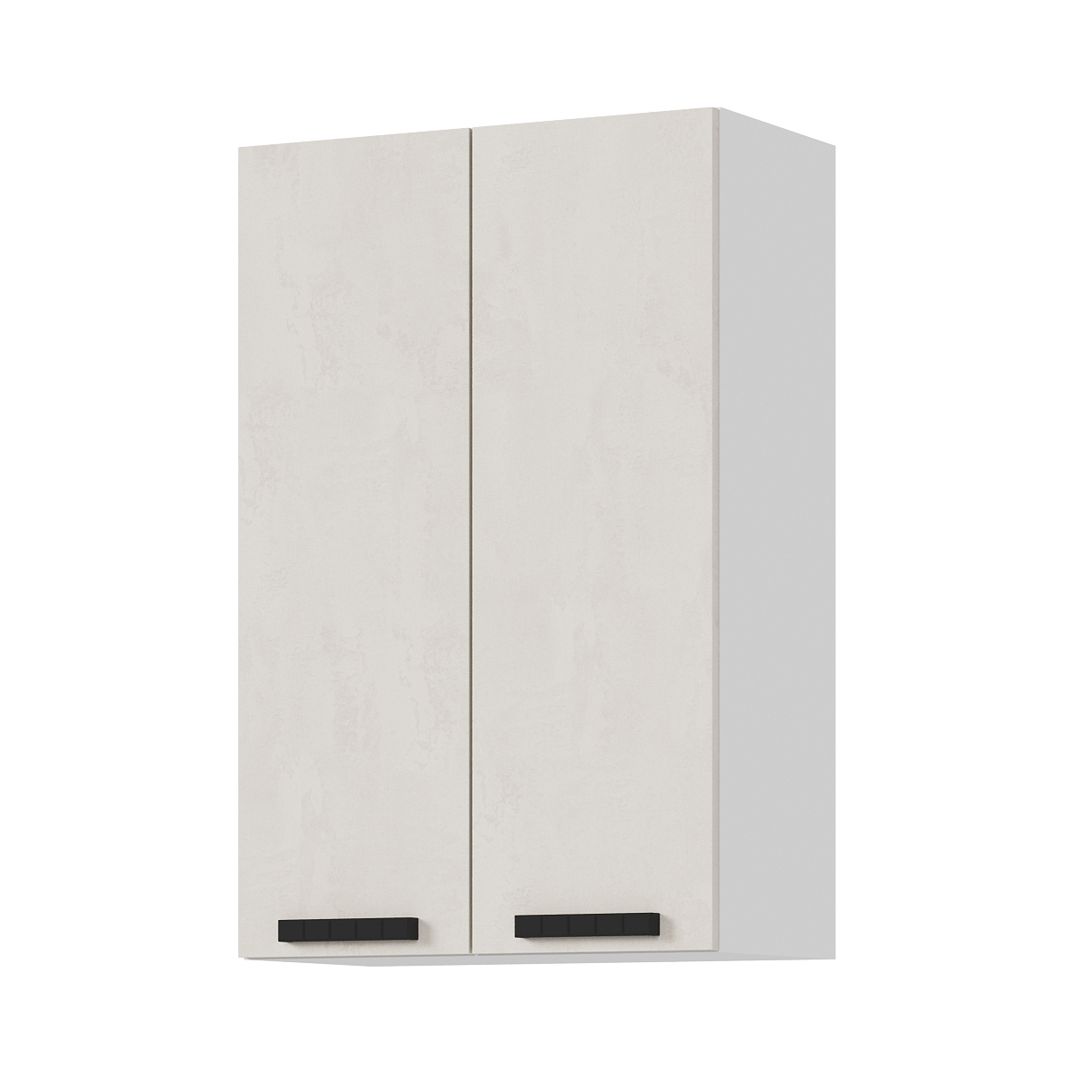 Изображение товара Навесной шкаф Стендмебель Пасаденна 60x92x31.4 см ЛДСП цвет белый/шелковый камень