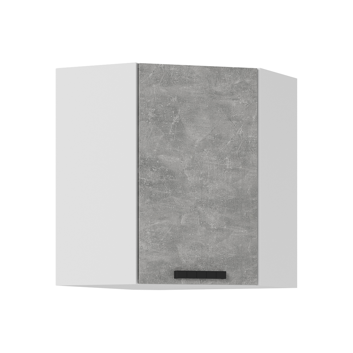 Изображение товара Навесной шкаф Стендмебель Пасаденна 60x71.6x60 см ЛДСП цвет белый/ателье светлое